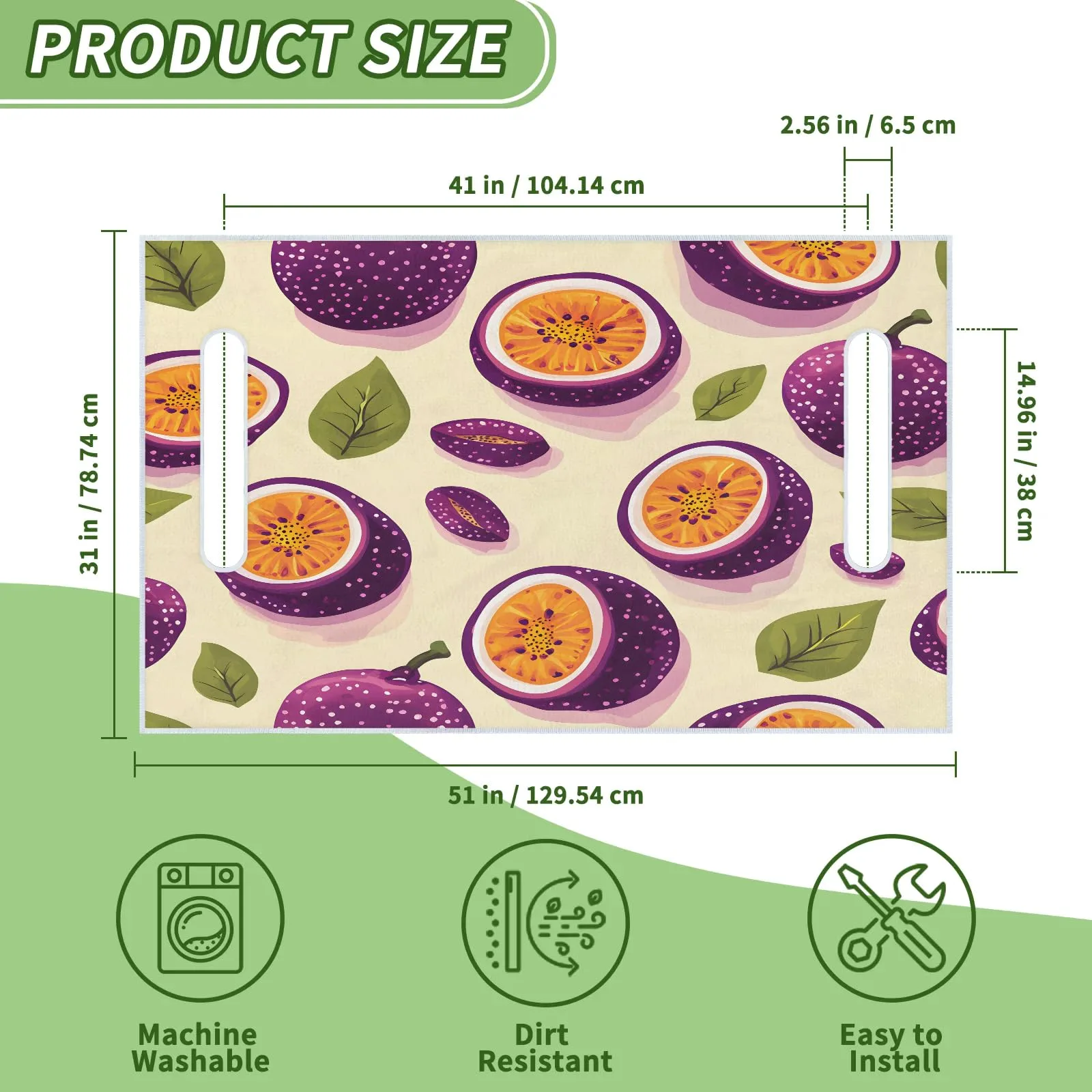 Tiveruda Golf Cart Seat Cover for Double Seats 51 x 31 in image 2