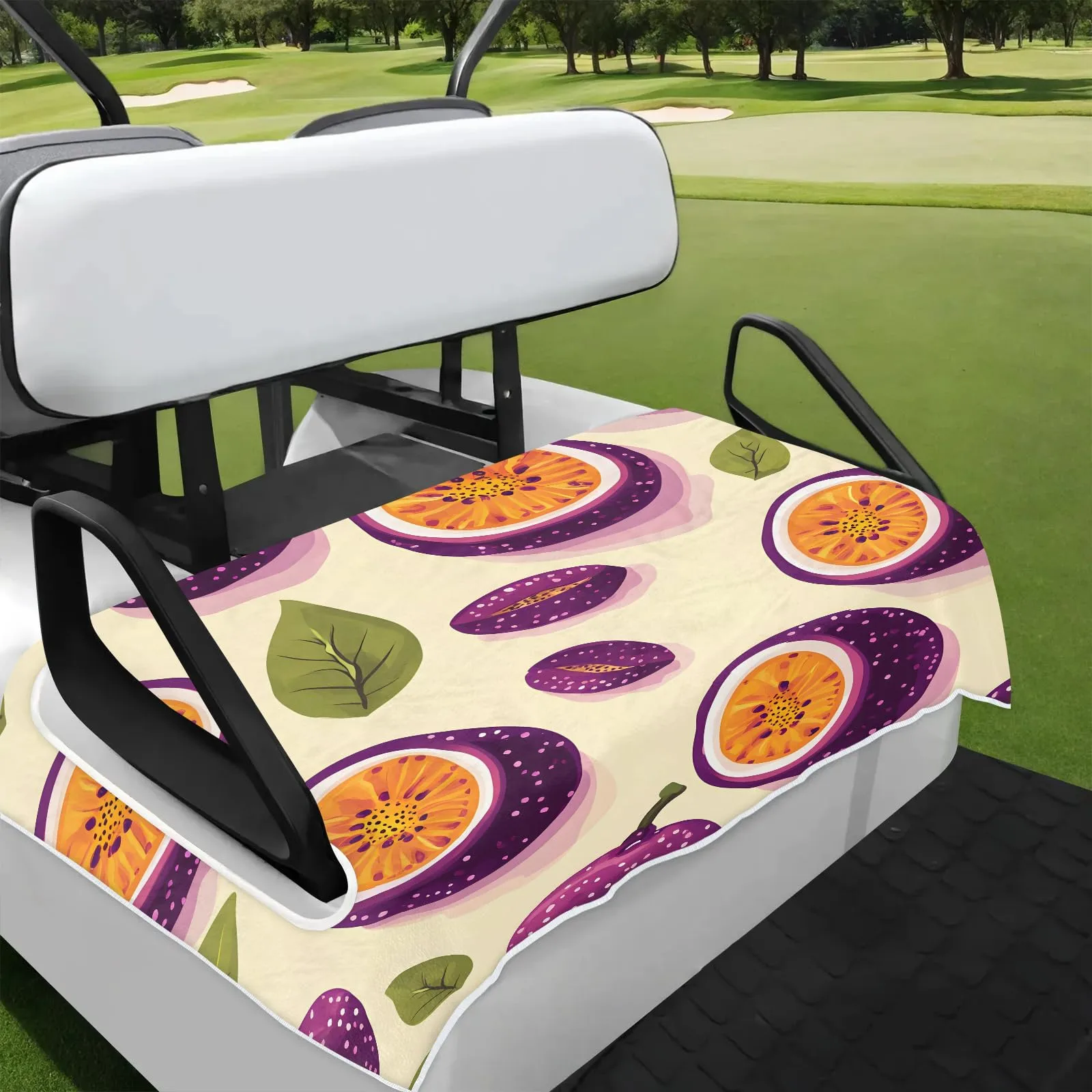 Tiveruda Golf Cart Seat Cover for Double Seats 51 x 31 in