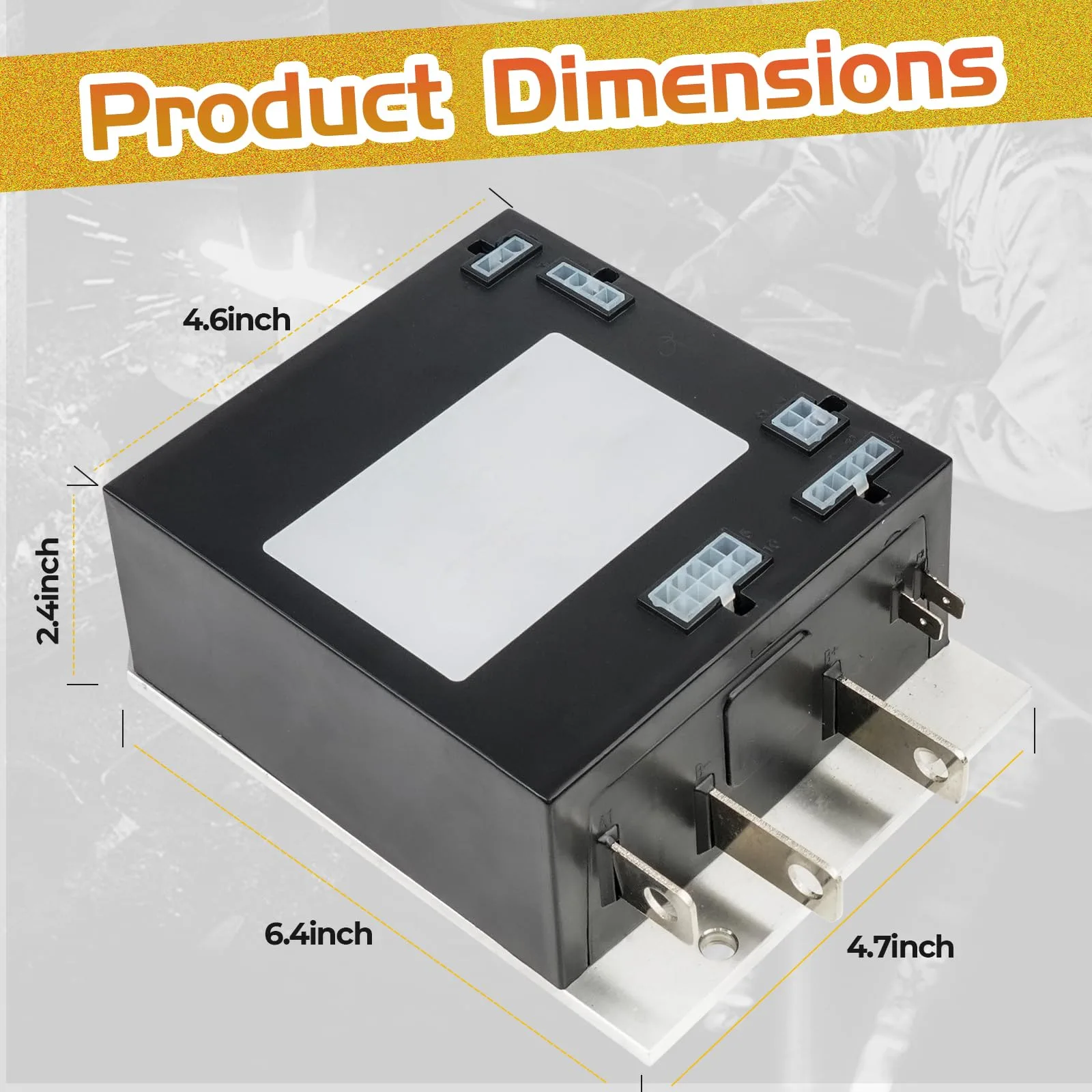 BHB 36V 350A Controller for E-Z-GO TXT Golf Carts image 3