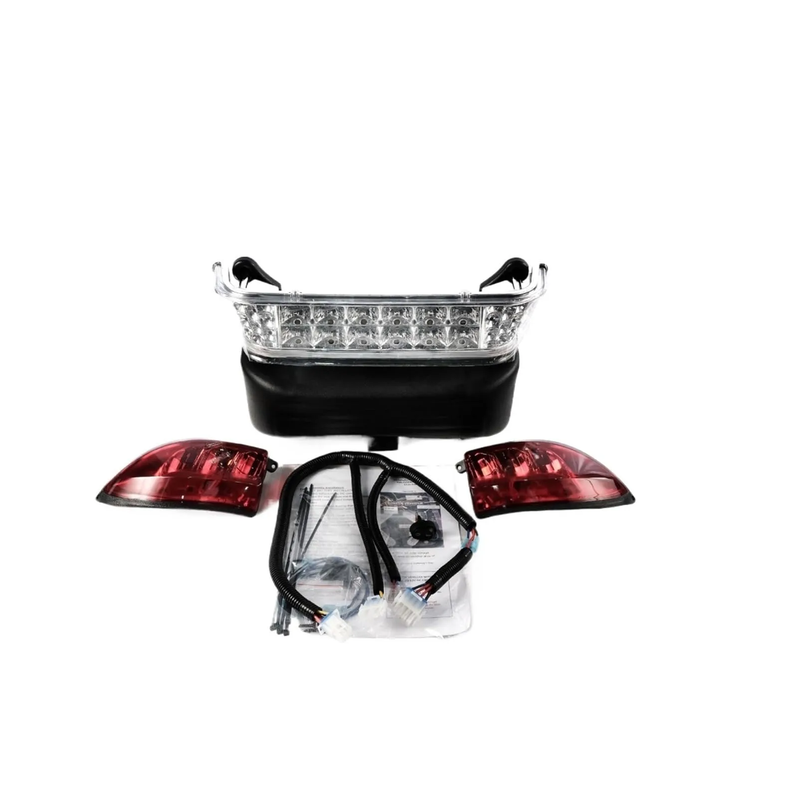 CHMIFTNX Golf Cart LED Headlight Set with High Beam