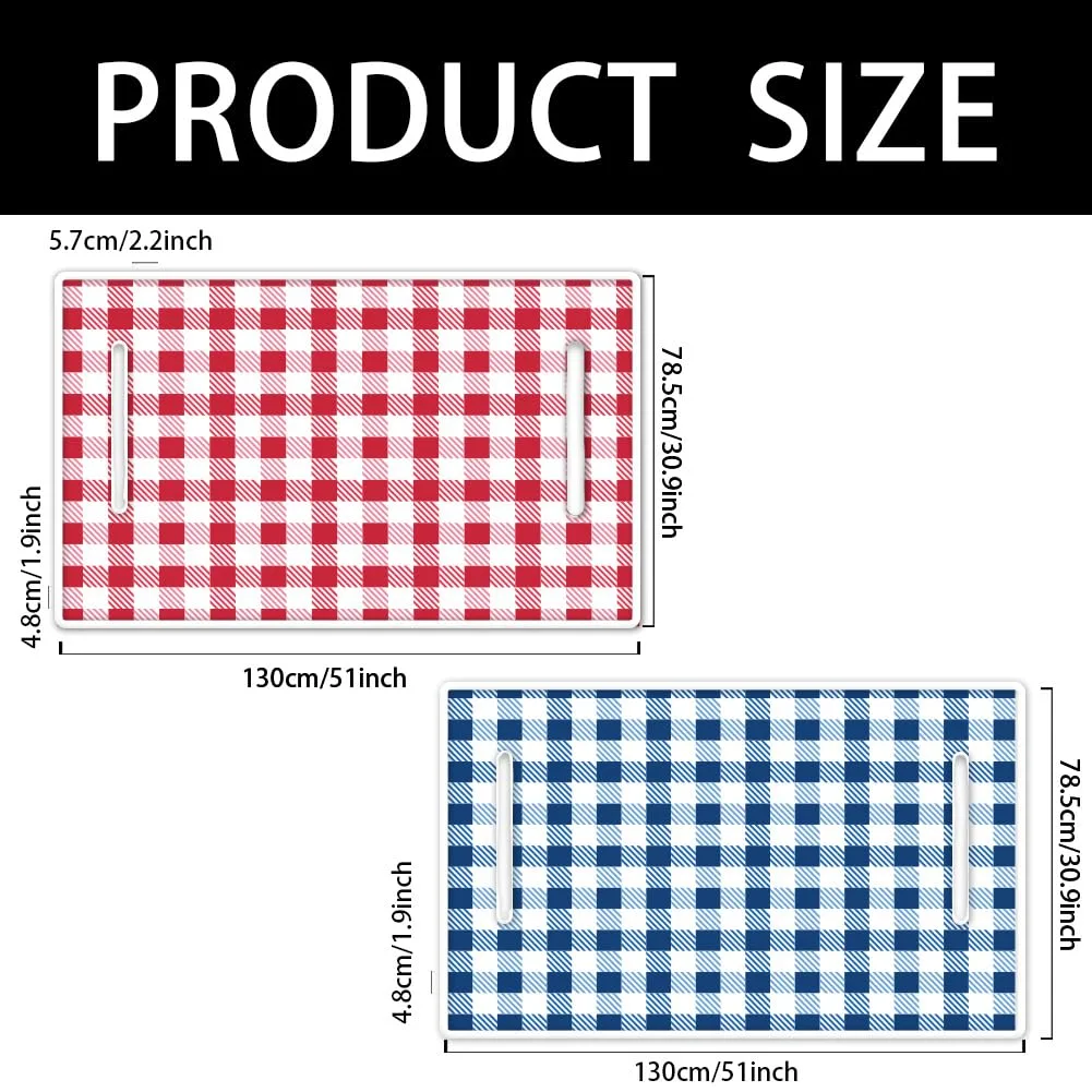 ORIGACH Plaid Golf Cart Seat Covers, 30.9 x 51 in image 2