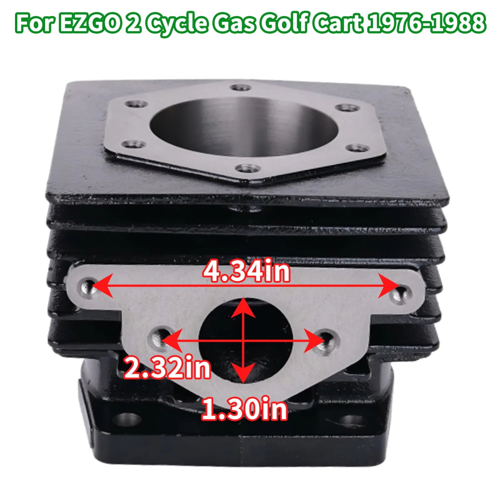 10L0L E-Z-GO 244cc Top End Rebuild Kit QH-GAS-T016-B image 3