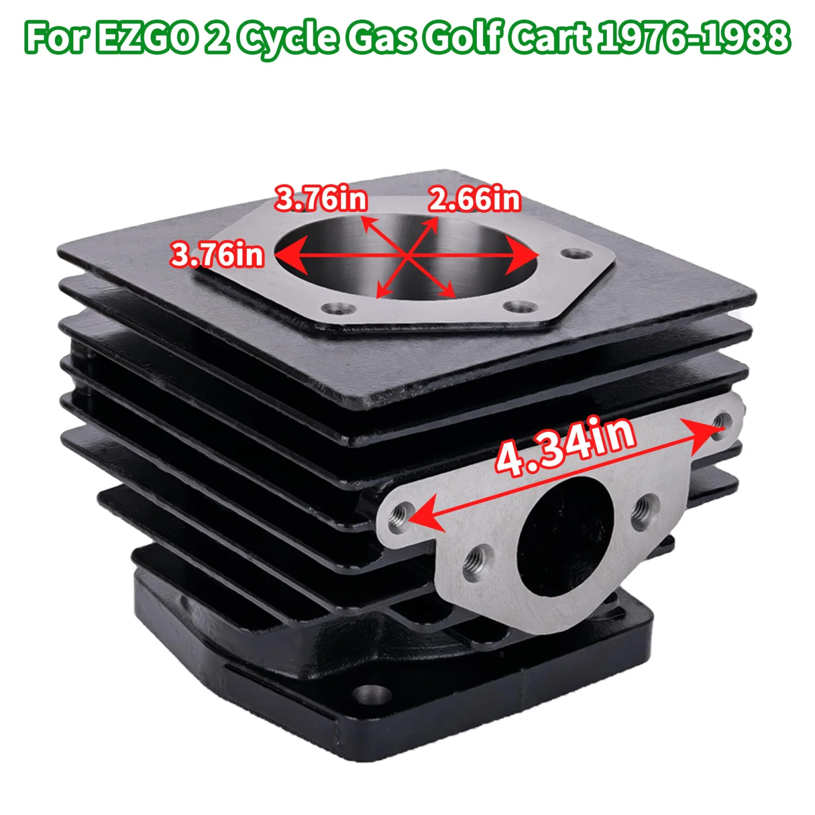 10L0L E-Z-GO 244cc Top End Rebuild Kit QH-GAS-T016-B image 4