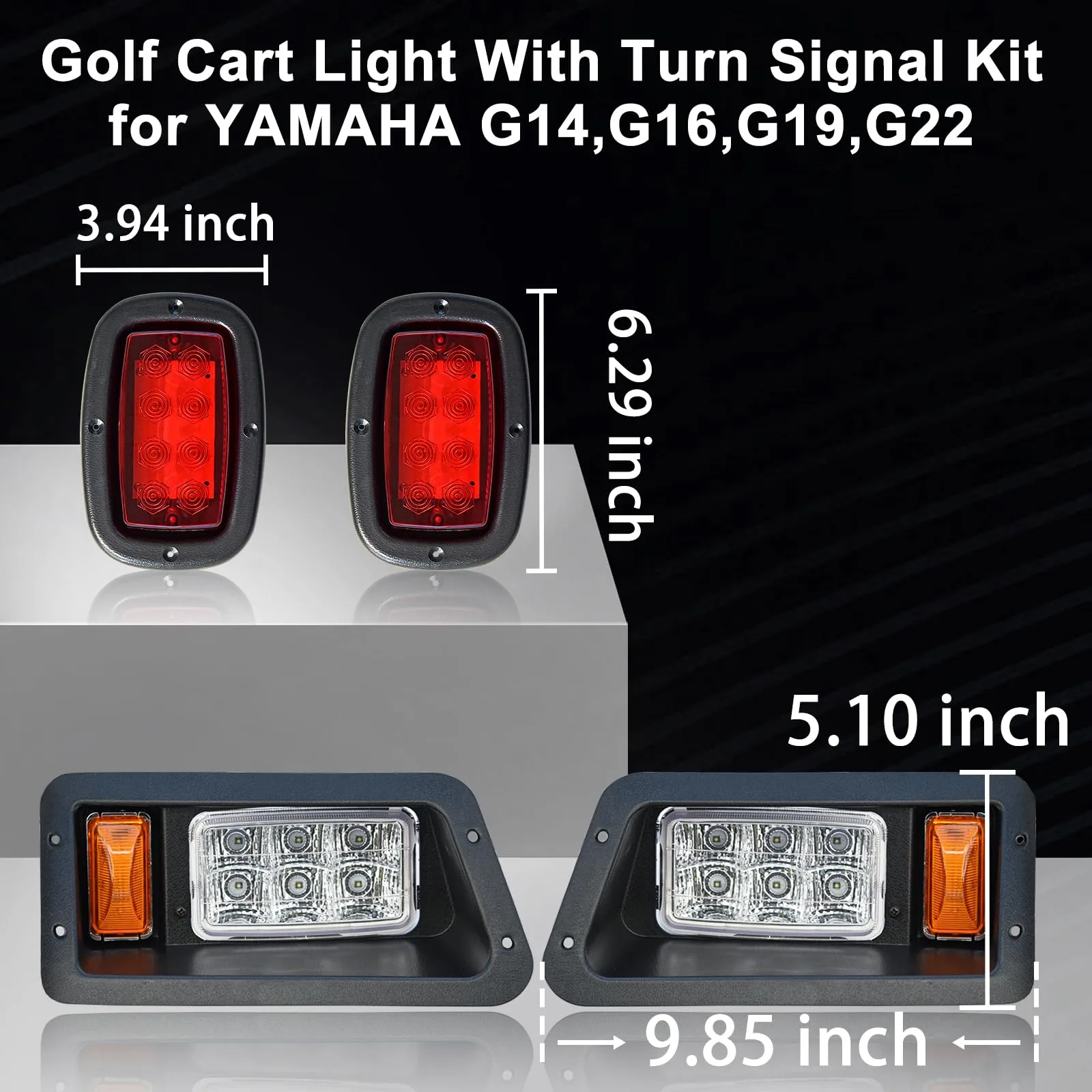 Orle Oko LED Light Kit for Yamaha G14-G22 Golf Carts image 2