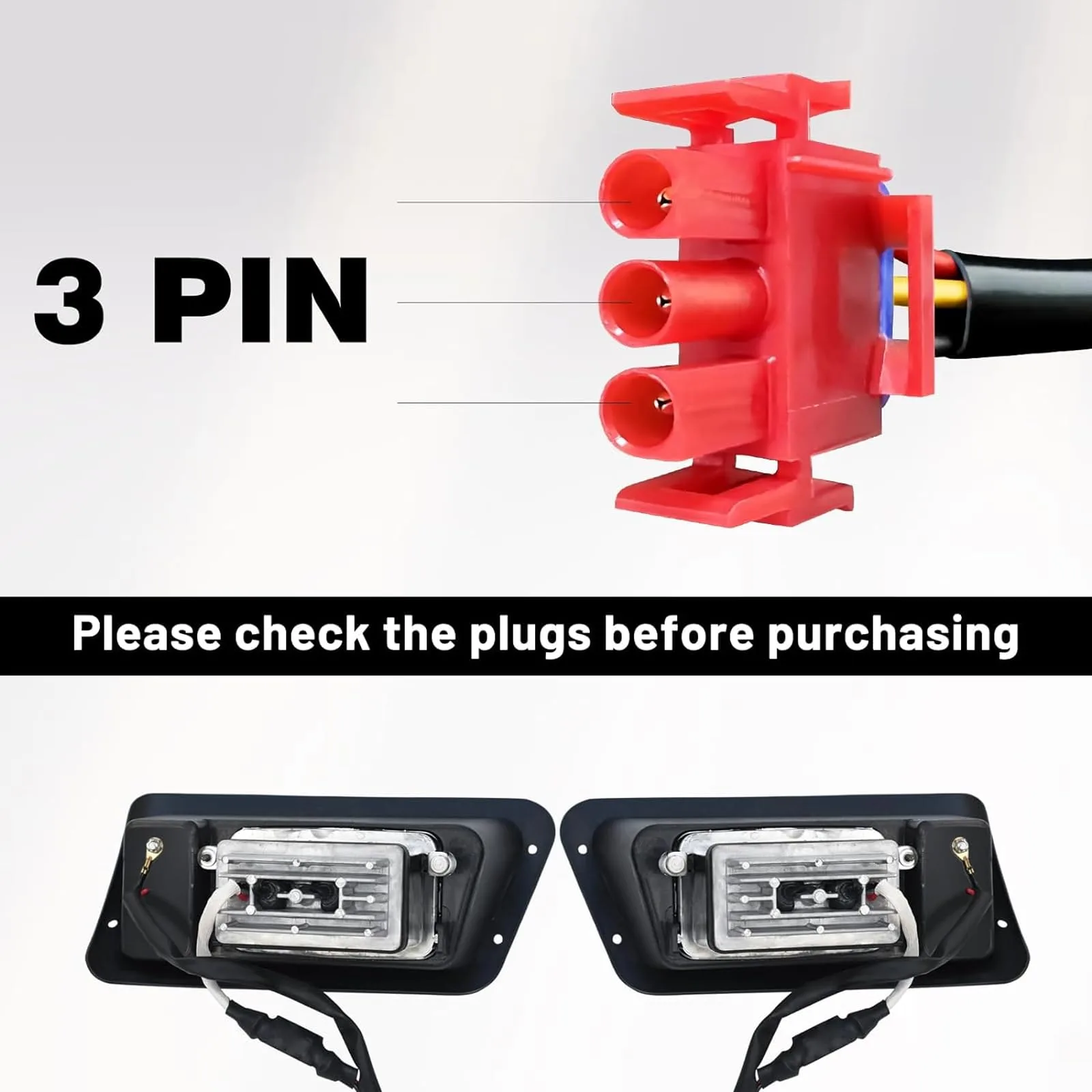 Orle Oko LED Light Kit for Yamaha G14-G22 Golf Carts image 3