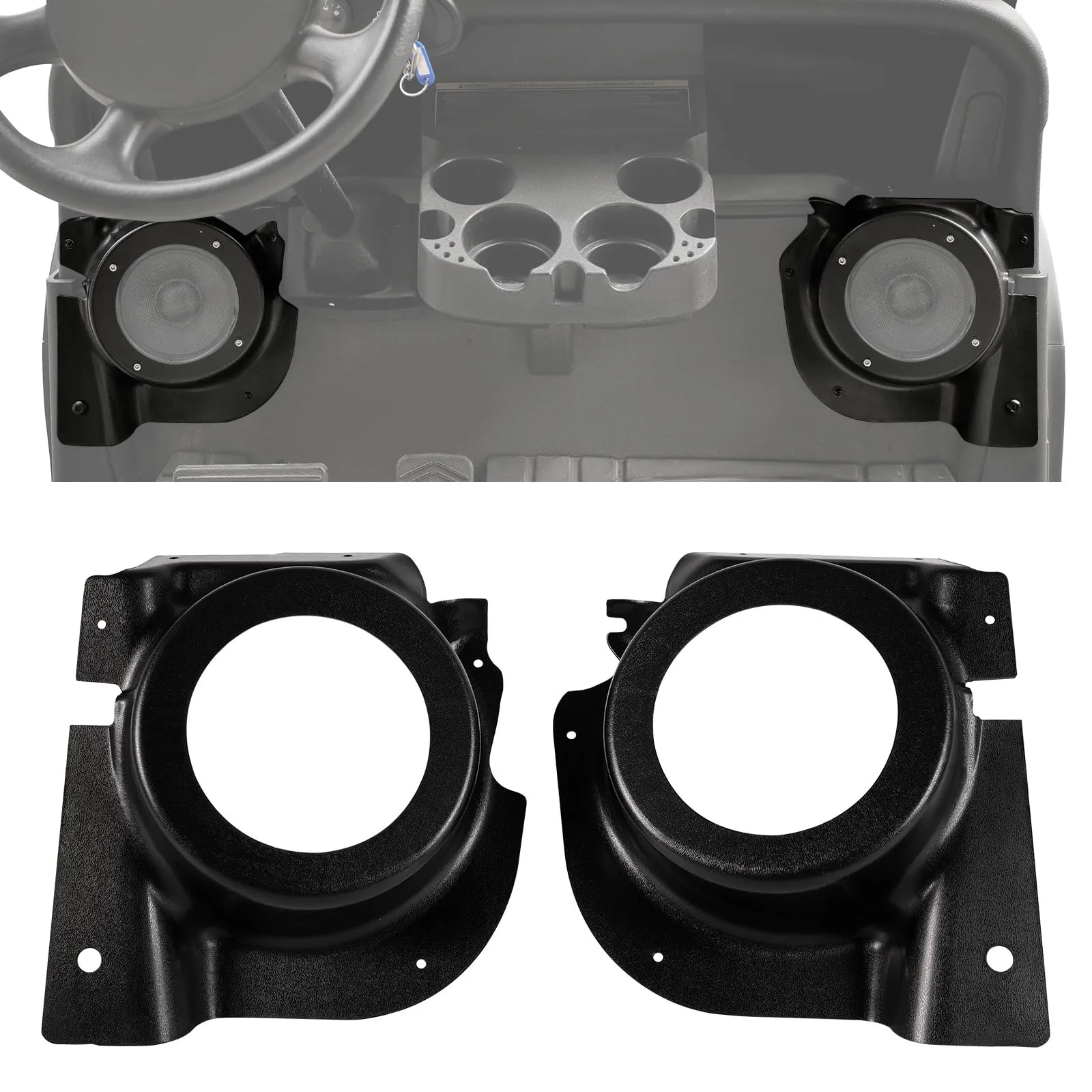 LUXEMOTO Speaker Pods for E-Z-GO RXV, 2008+
