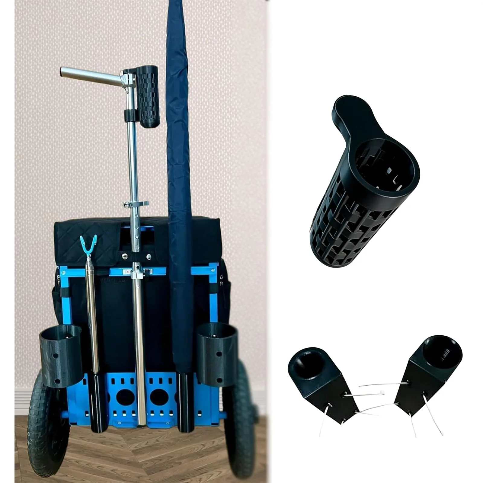 Generic Umbrella & Retriever Holder for ZUCA LG Carts