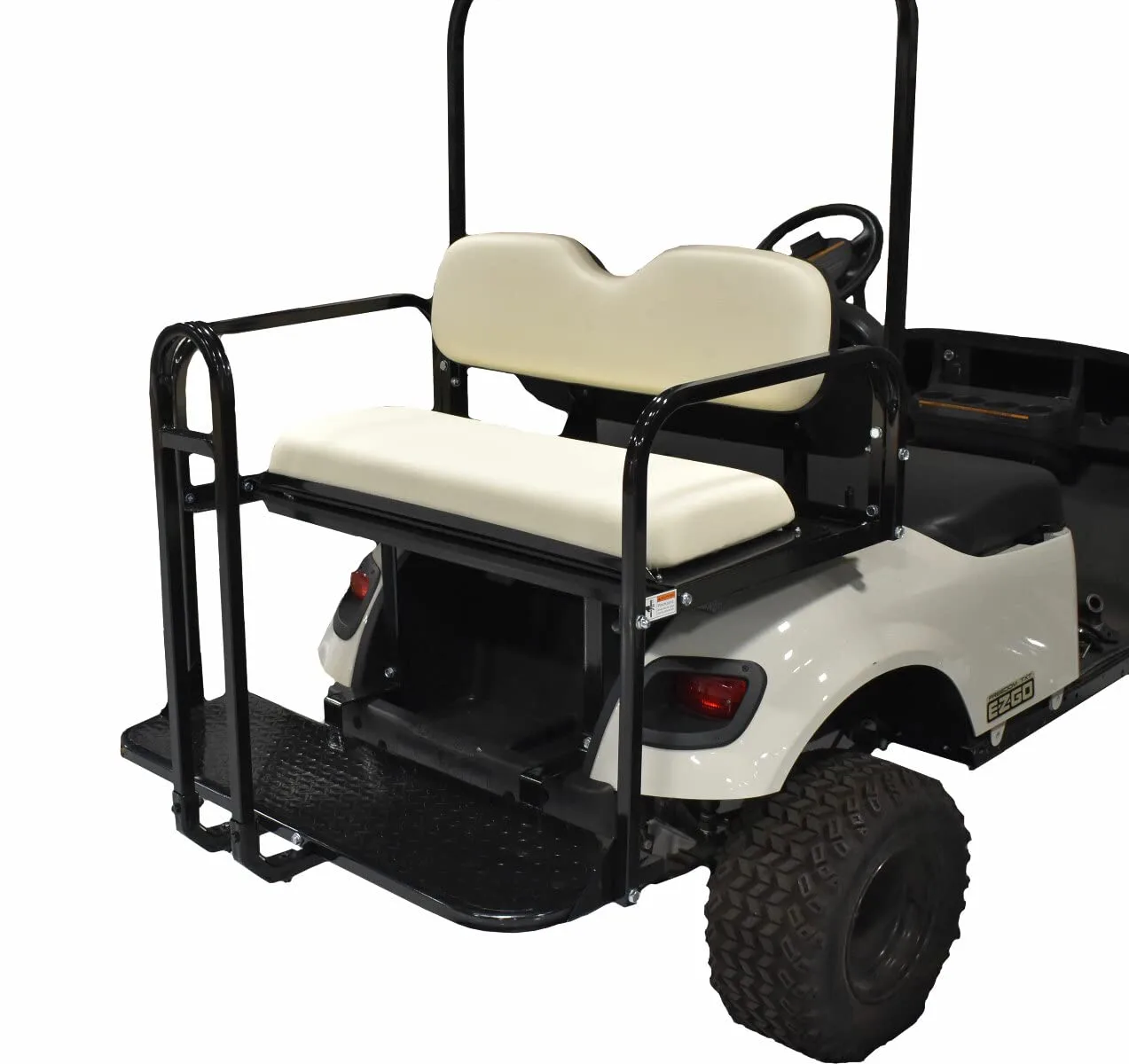 PROFX Rear Flip Seat Kit for E-Z-GO TXT PFX1008WHITE image 4