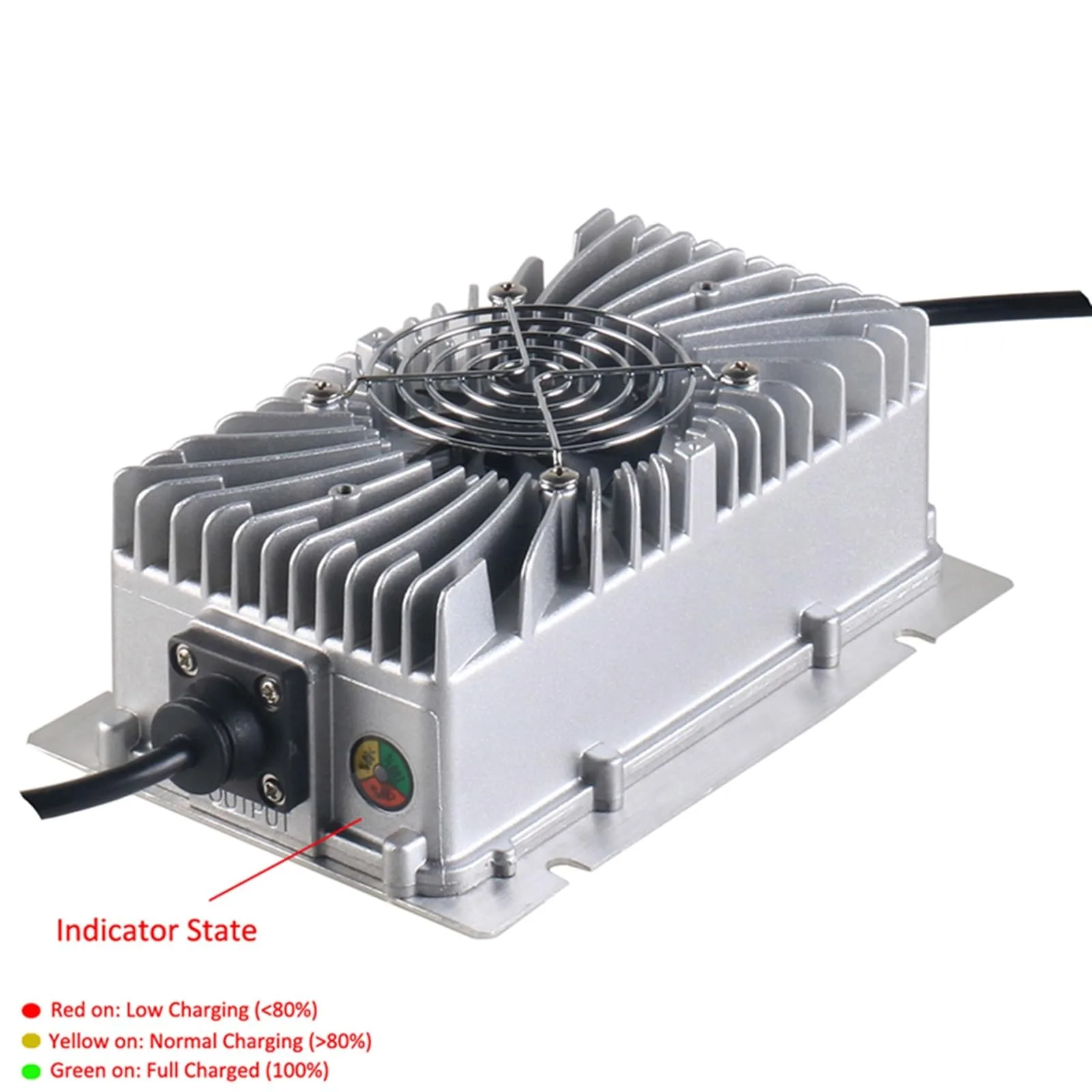 LIXIAOC 29.2V LiFePO4 Waterproof Charger for 24V Golf Carts (lxc0534) image 4