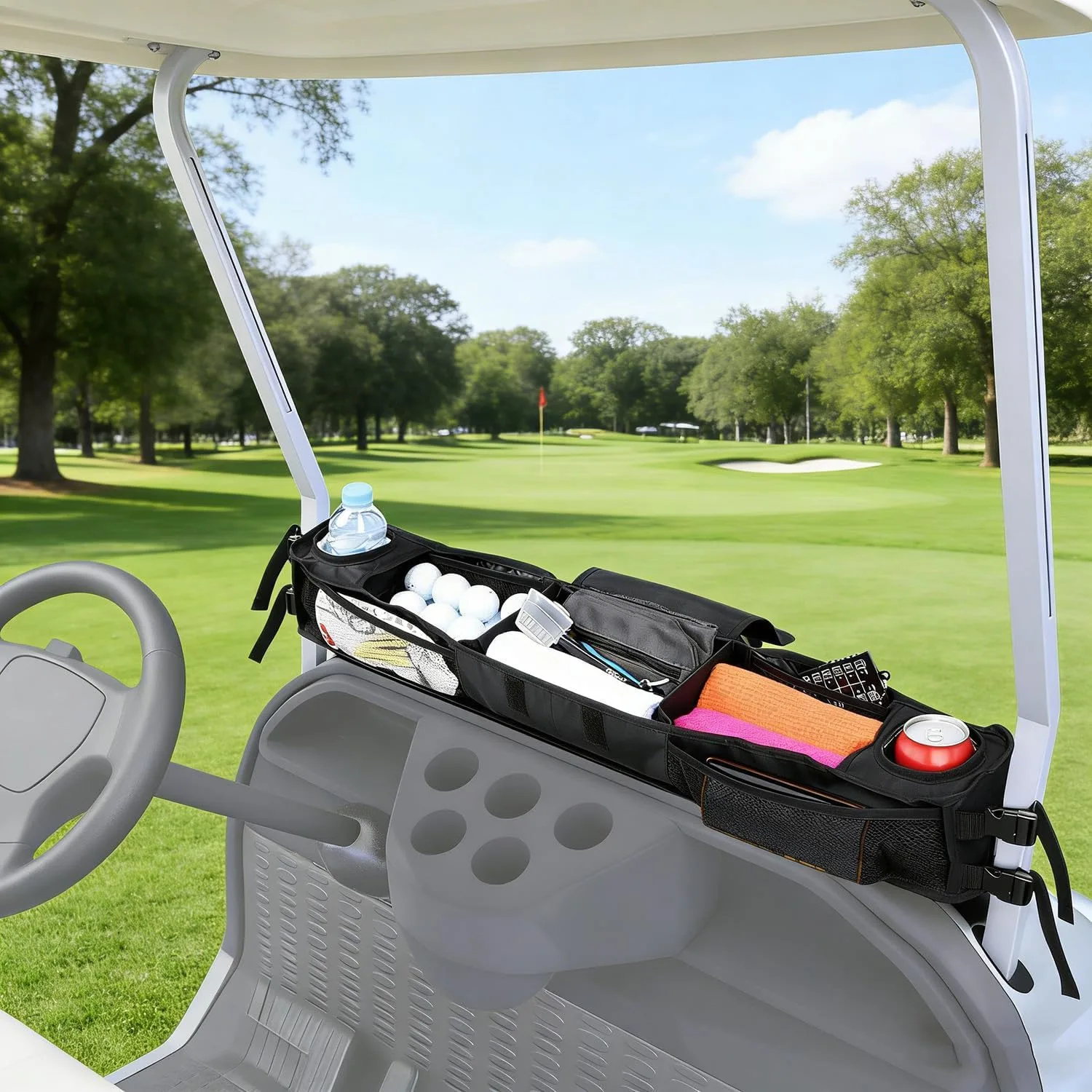 Lomvhalt Front Storage Organizer for ICON EV i20 2 Passenger (2017–2026) image 2