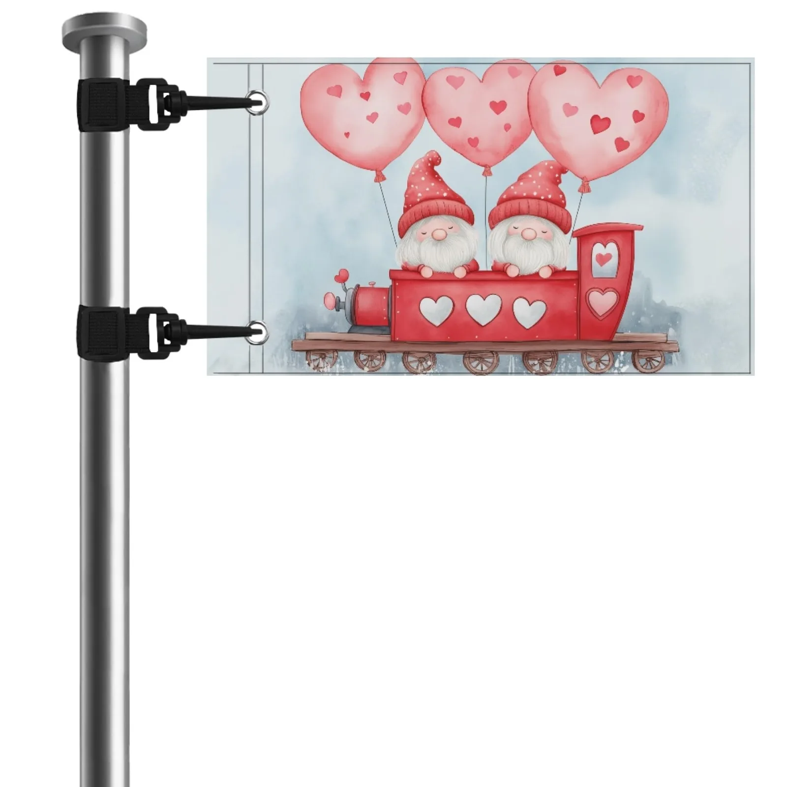 Knextrepoy Valentine's Day Golf Cart Flag image 2
