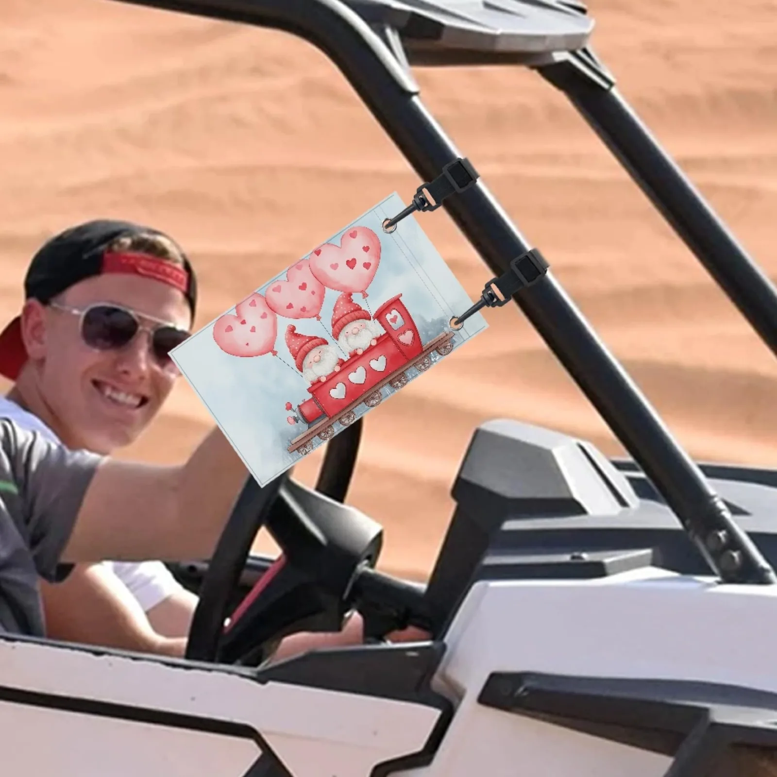 Knextrepoy Valentine's Day Golf Cart Flag image 4