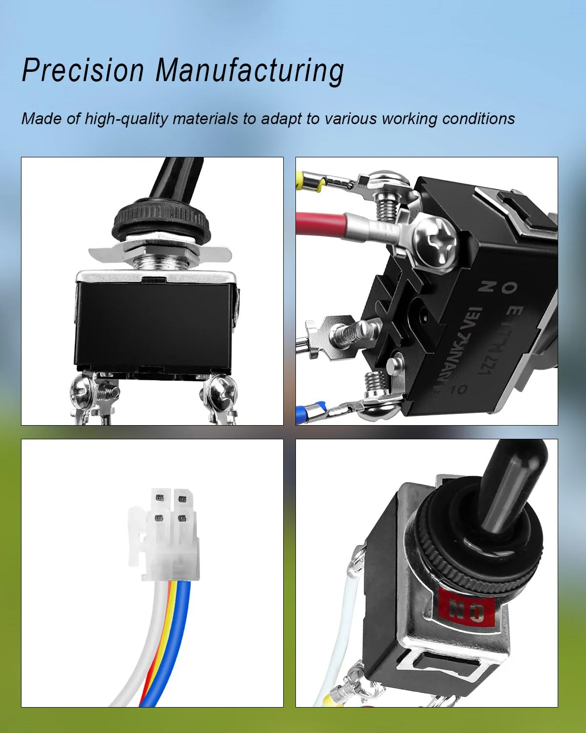 HUQUZN Run/Tow Switch for E-Z-GO TXT DCS PDS Electric Carts image 2