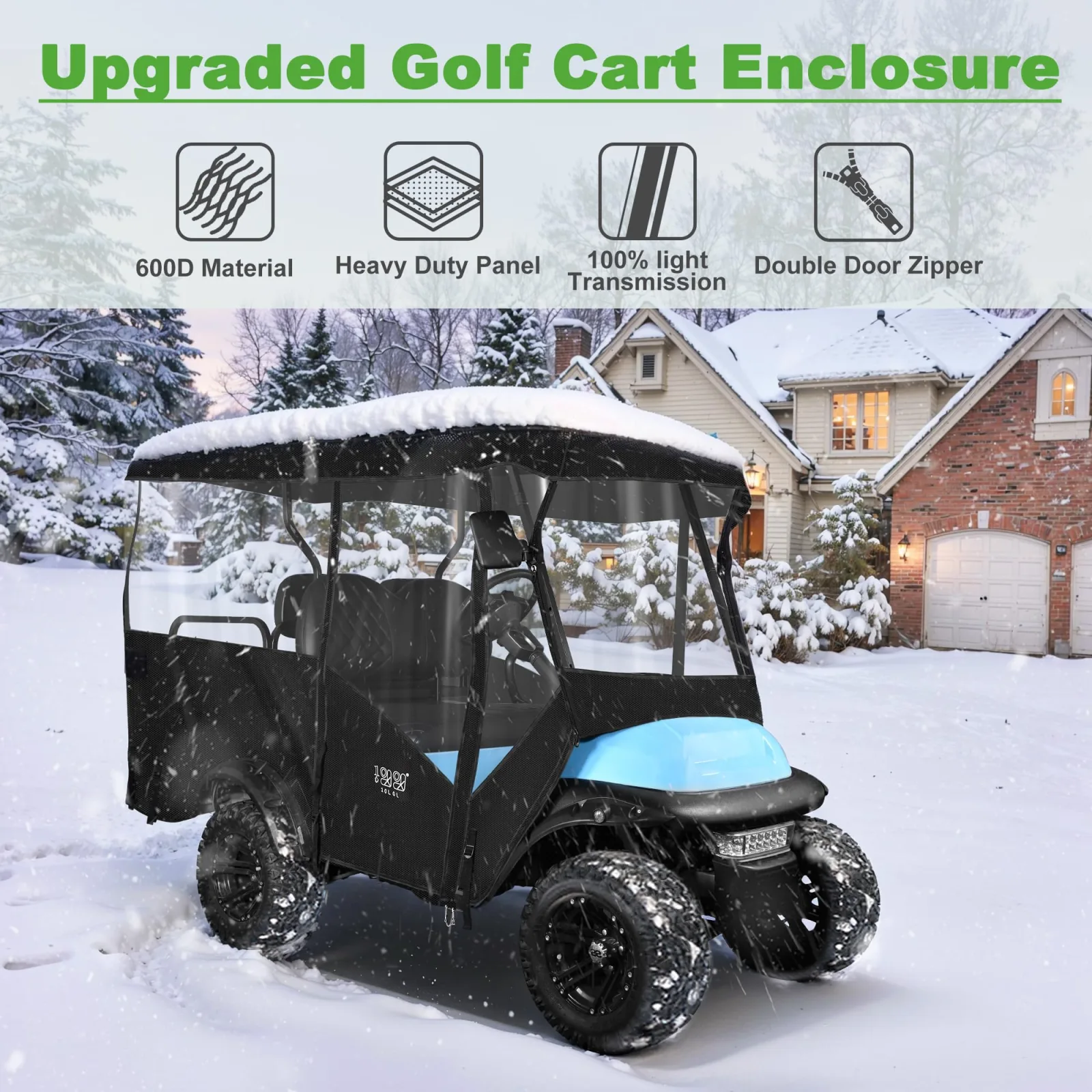 10L0L Golf Cart Enclosure for 4-Passenger Carts image 4
