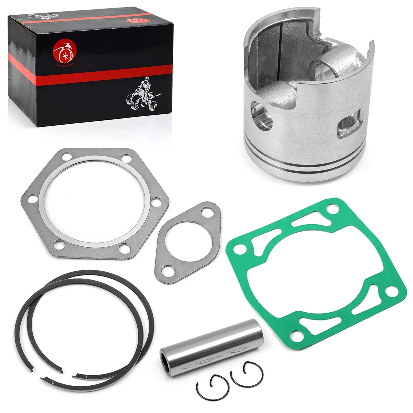 MOTO1988 E-Z-GO 2-Cycle Oversize Piston Kit 14997-G3 image 2