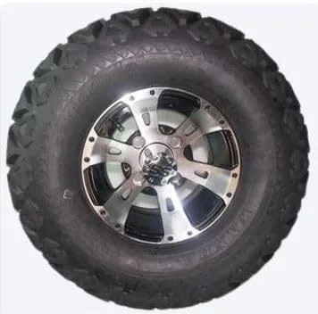 3G K1674-New 4" Drop Axle Lift Kit Combo w/ 10" Colossus Wheels for E-Z-GO TXT 2001+ image 3