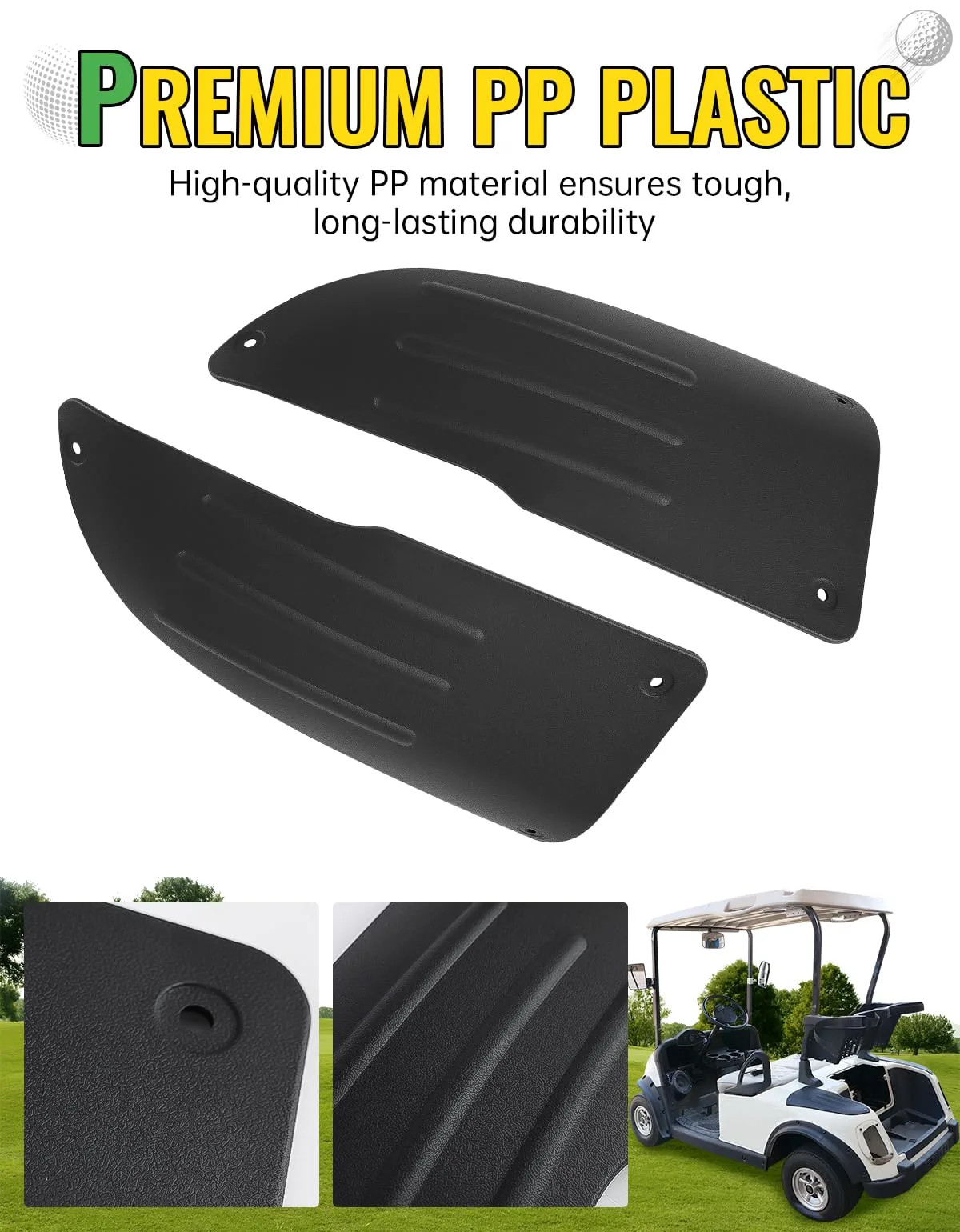 CYOOYC Scuff Guard Panels for E-Z-GO RXV 2008-2015 image 3