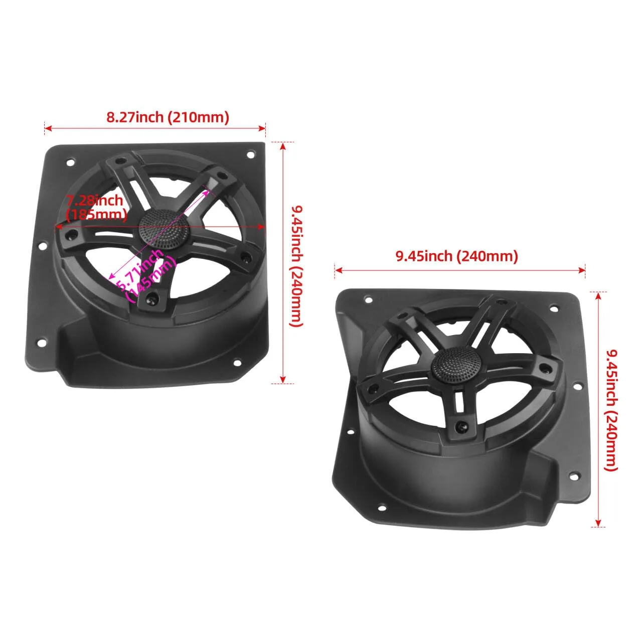 KAKABAS Speaker Pods for E-Z-GO TXT 1994+ image 2