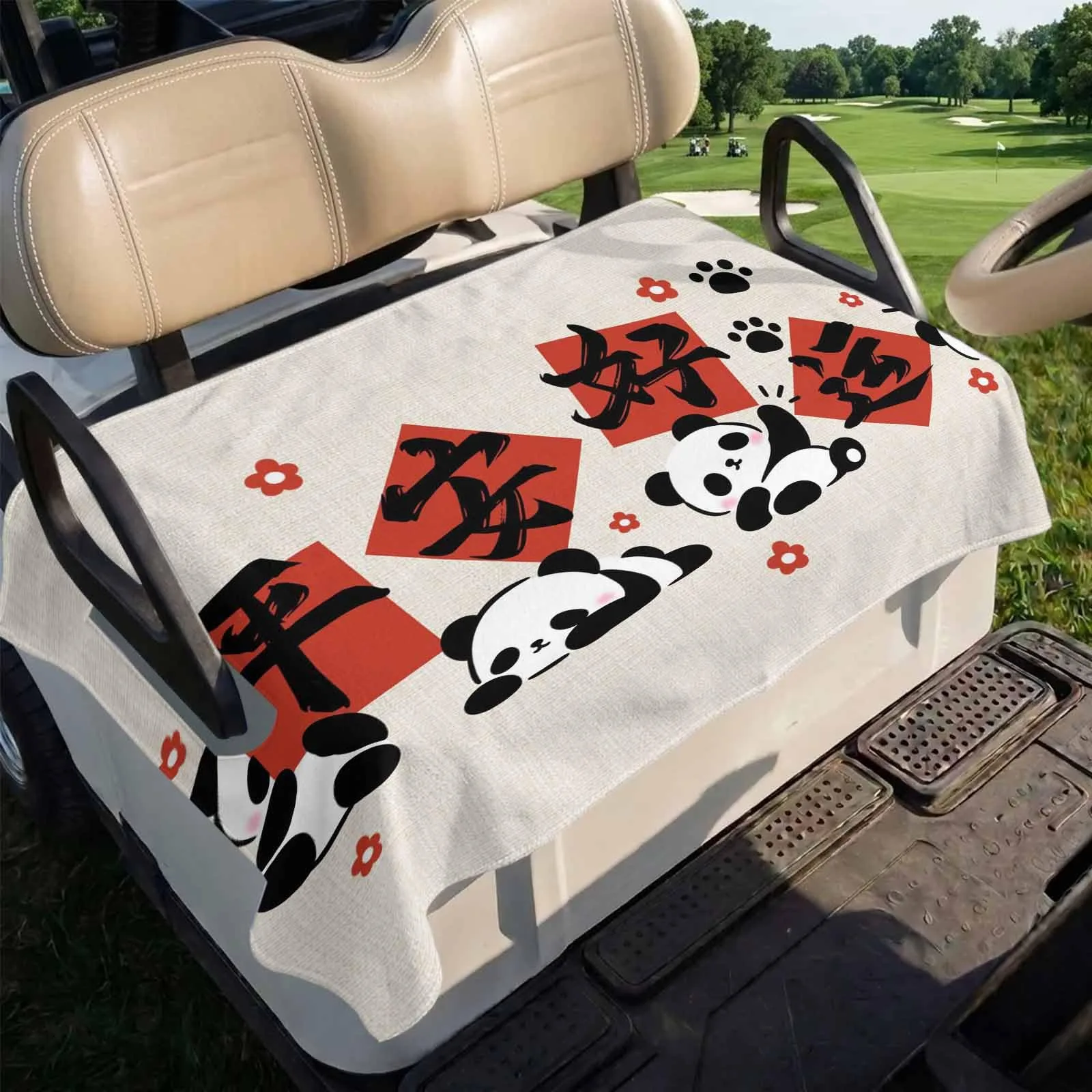 Lanata Golf Cart Seat Cover, 51 x 31-Inch Microfiber image 2
