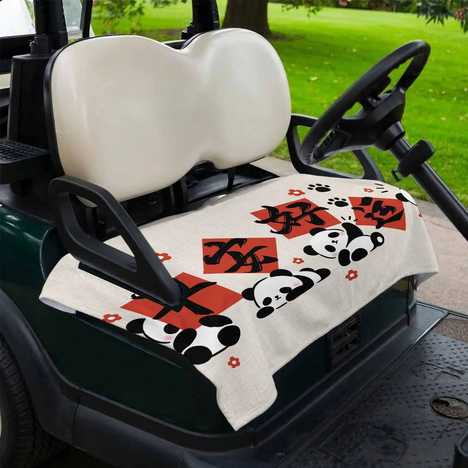 Lanata Golf Cart Seat Cover, 51 x 31-Inch Microfiber image 4