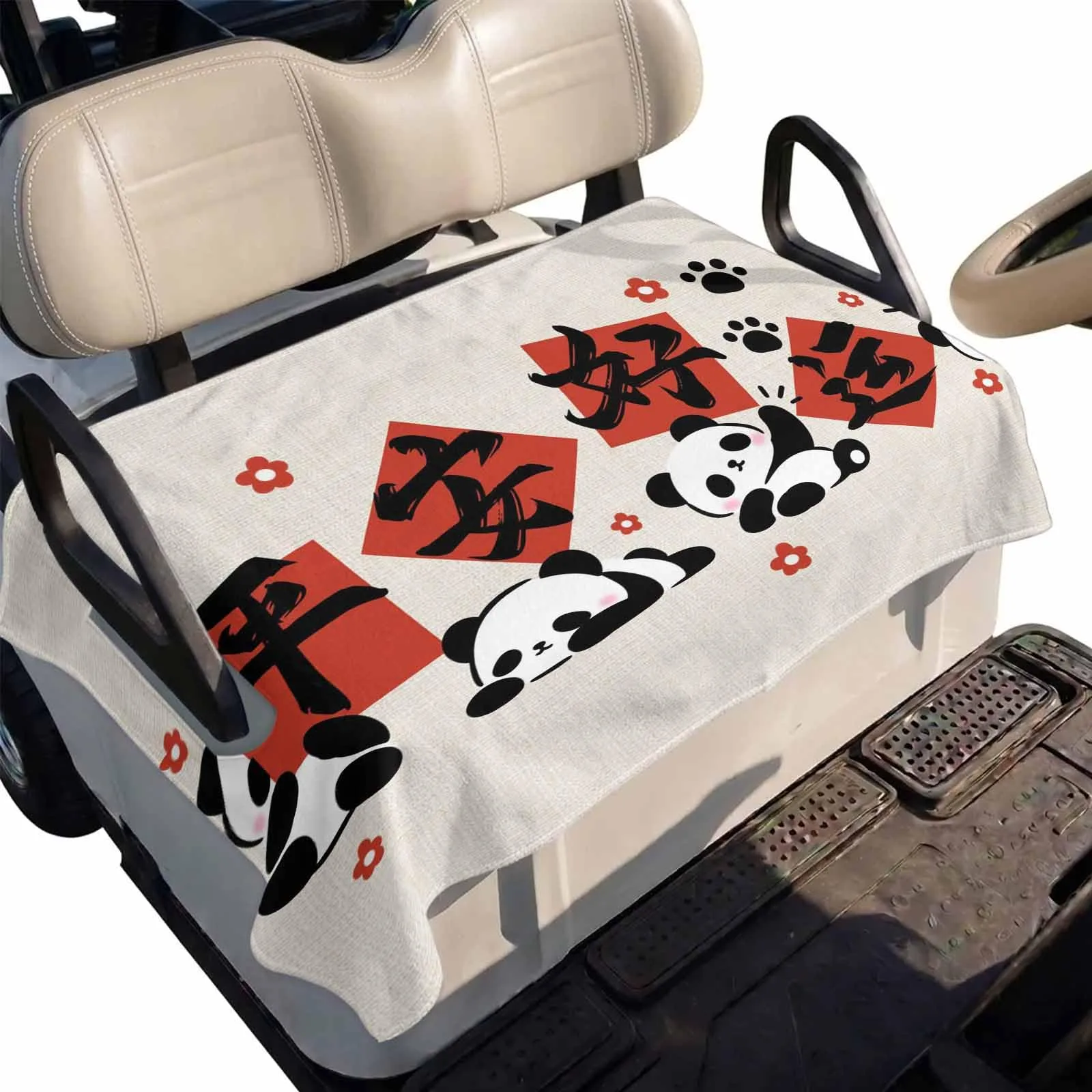 Lanata Golf Cart Seat Cover, 51 x 31-Inch Microfiber