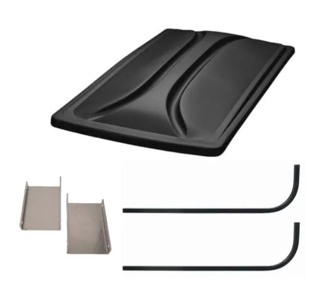 3G K1406 80-Inch Black Roof Kit for Club Car DS