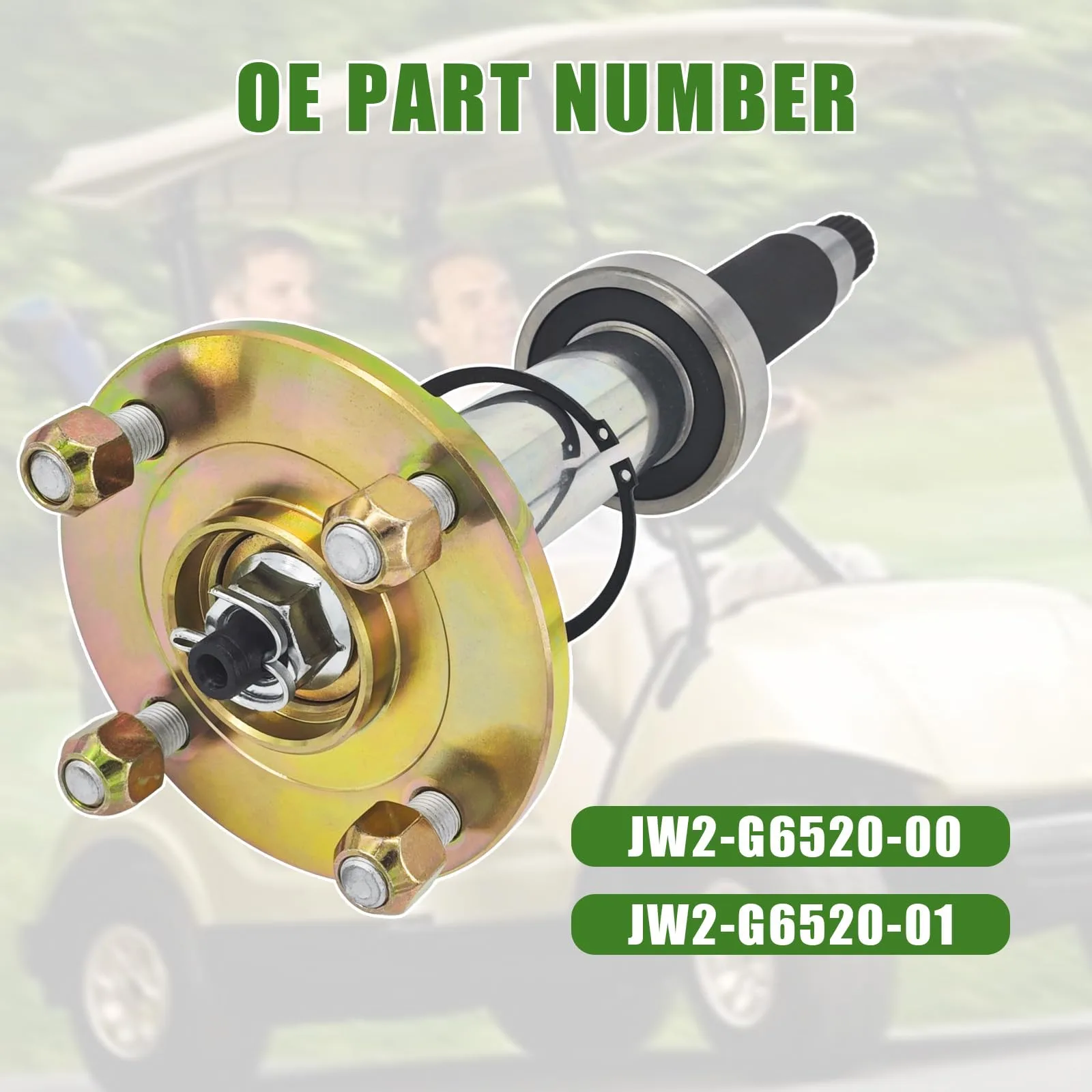 Sowyre Rear Axle Assembly for Yamaha G29 2007-2016 image 2