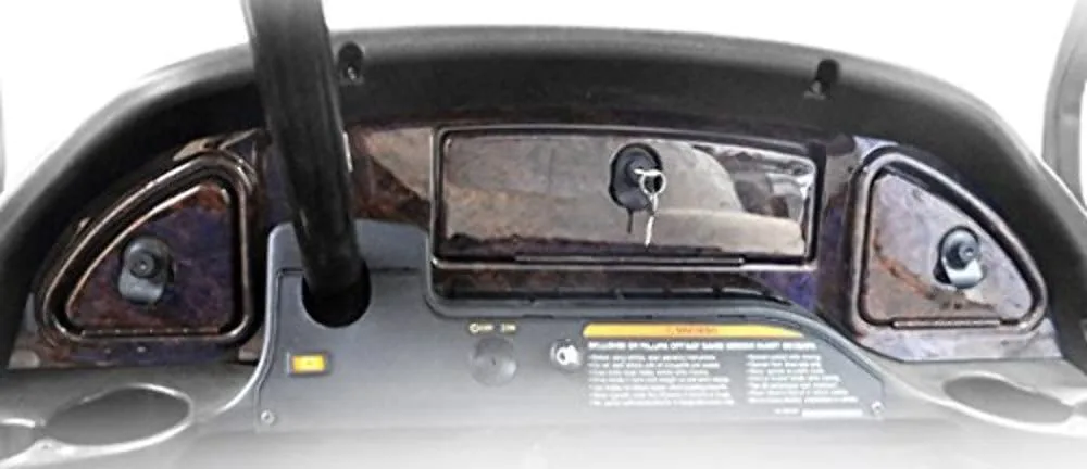 MADJAX Wood Grain Dash for Club Car Precedent 2008+