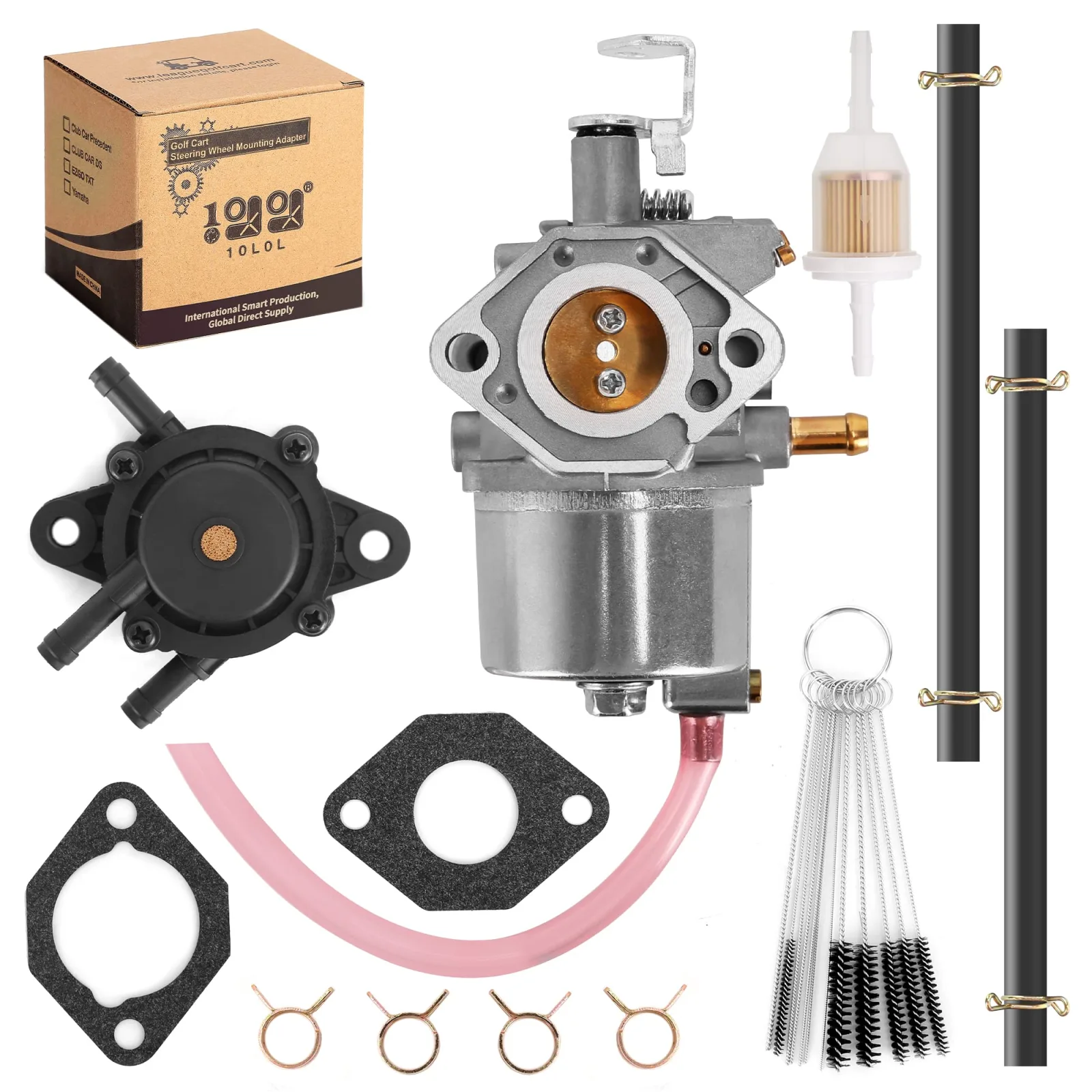 10L0L Carburetor Kit for Club Car FE350 Golf Carts