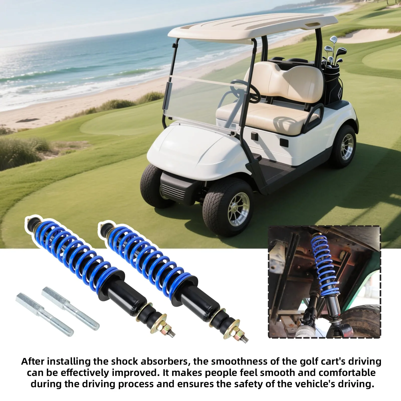 AIPSET AP0472 Shock Absorbers for E-Z-GO TXT/Medalist image 4