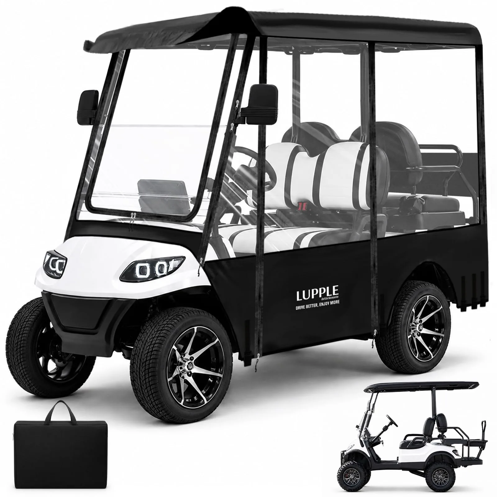 LUPPLE Enclosure for ICON i40/i40L 4-Passenger Carts