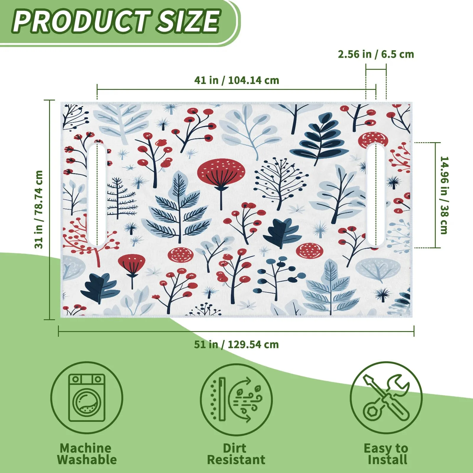 Tiveruda Golf Cart Seat Cover for Double Seats, 51 x 31 in image 2