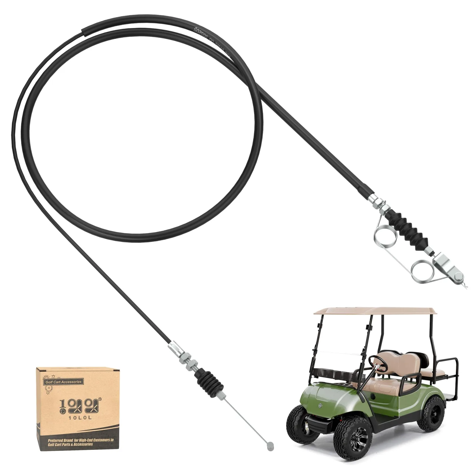 10L0L Throttle Cable for Yamaha Drive 2 Gas Golf Cart