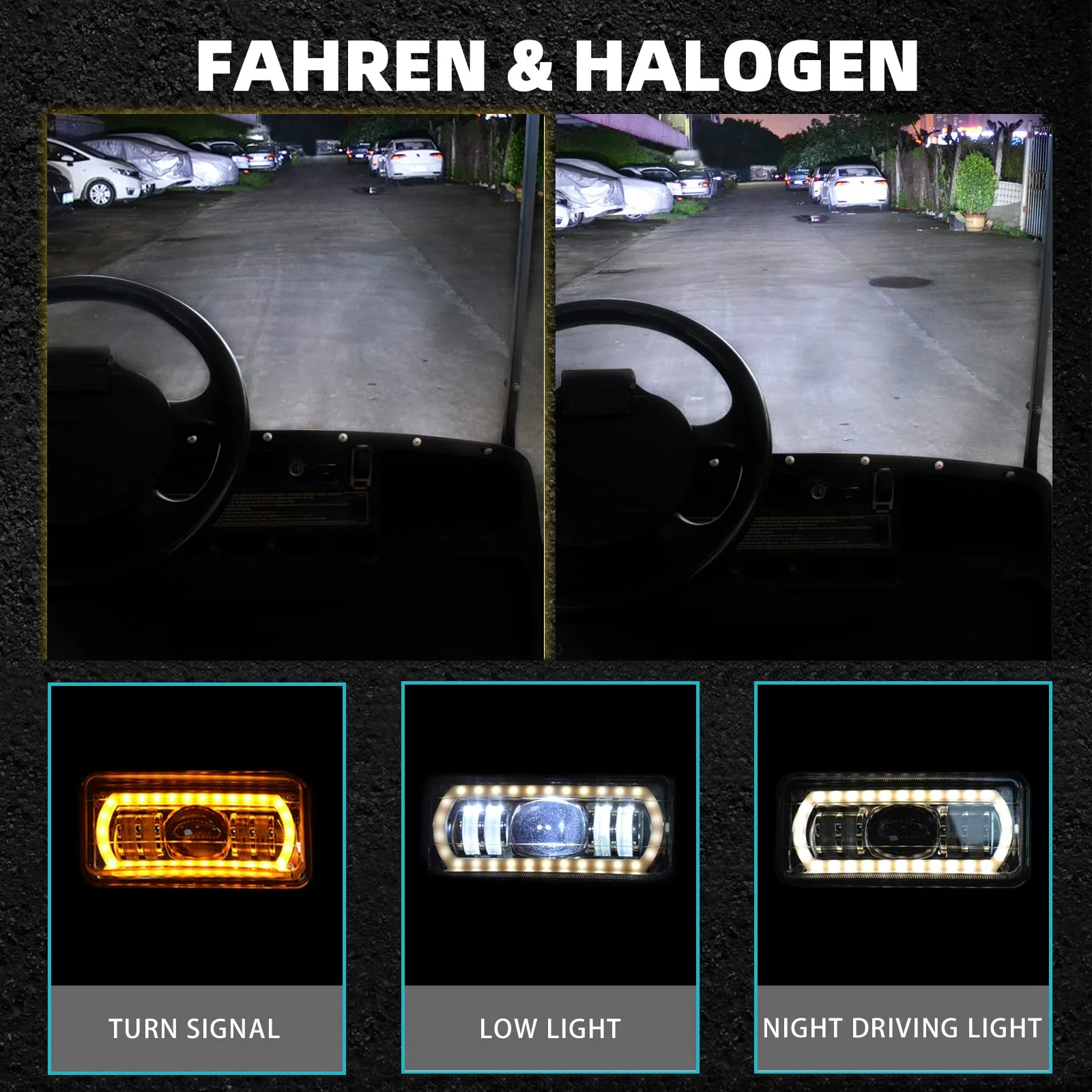 NOKINS LED Light Kit for E-Z-GO TXT 1996-2013 image 3