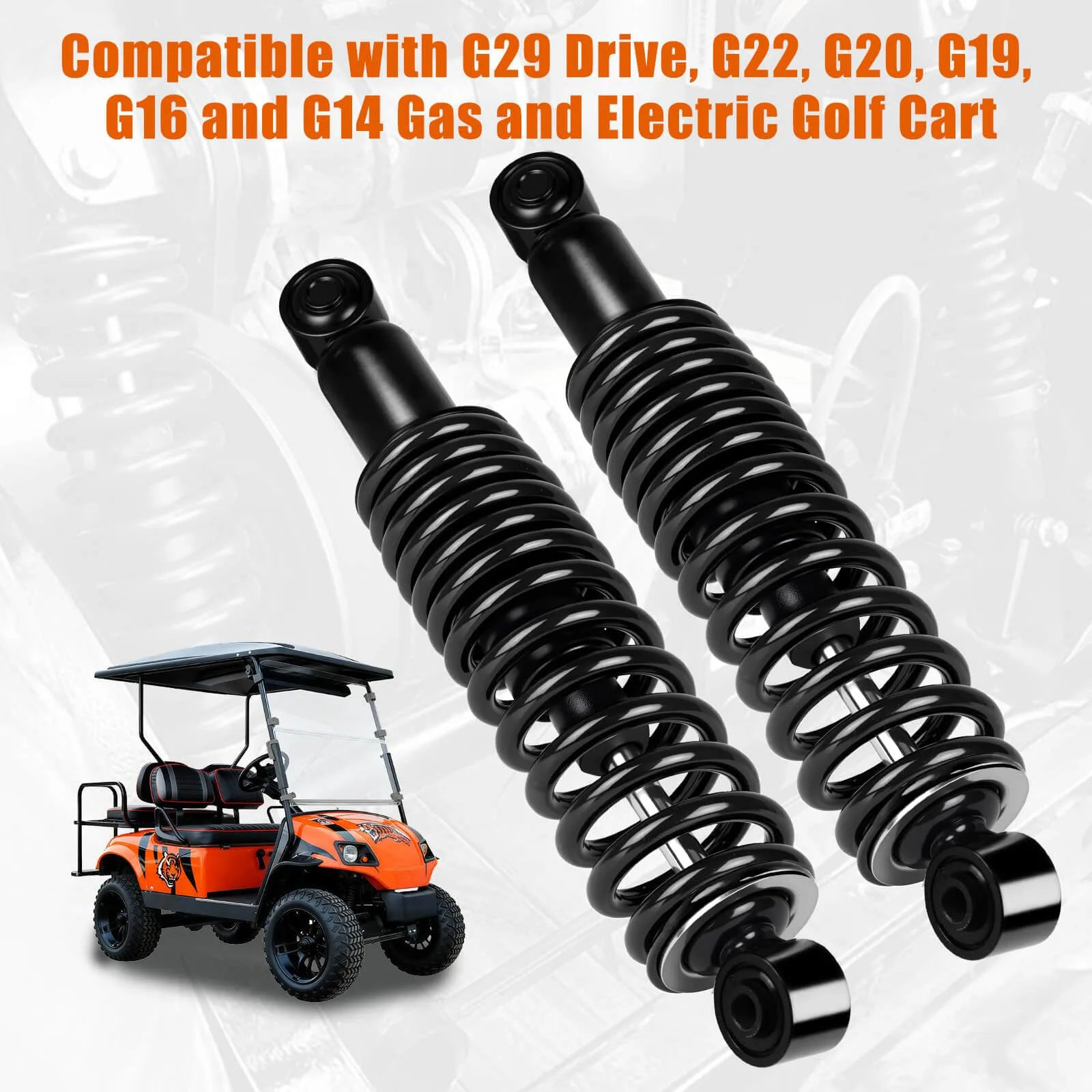 MOSNAI Rear Shocks for Yamaha G14-G29 Golf Carts image 2