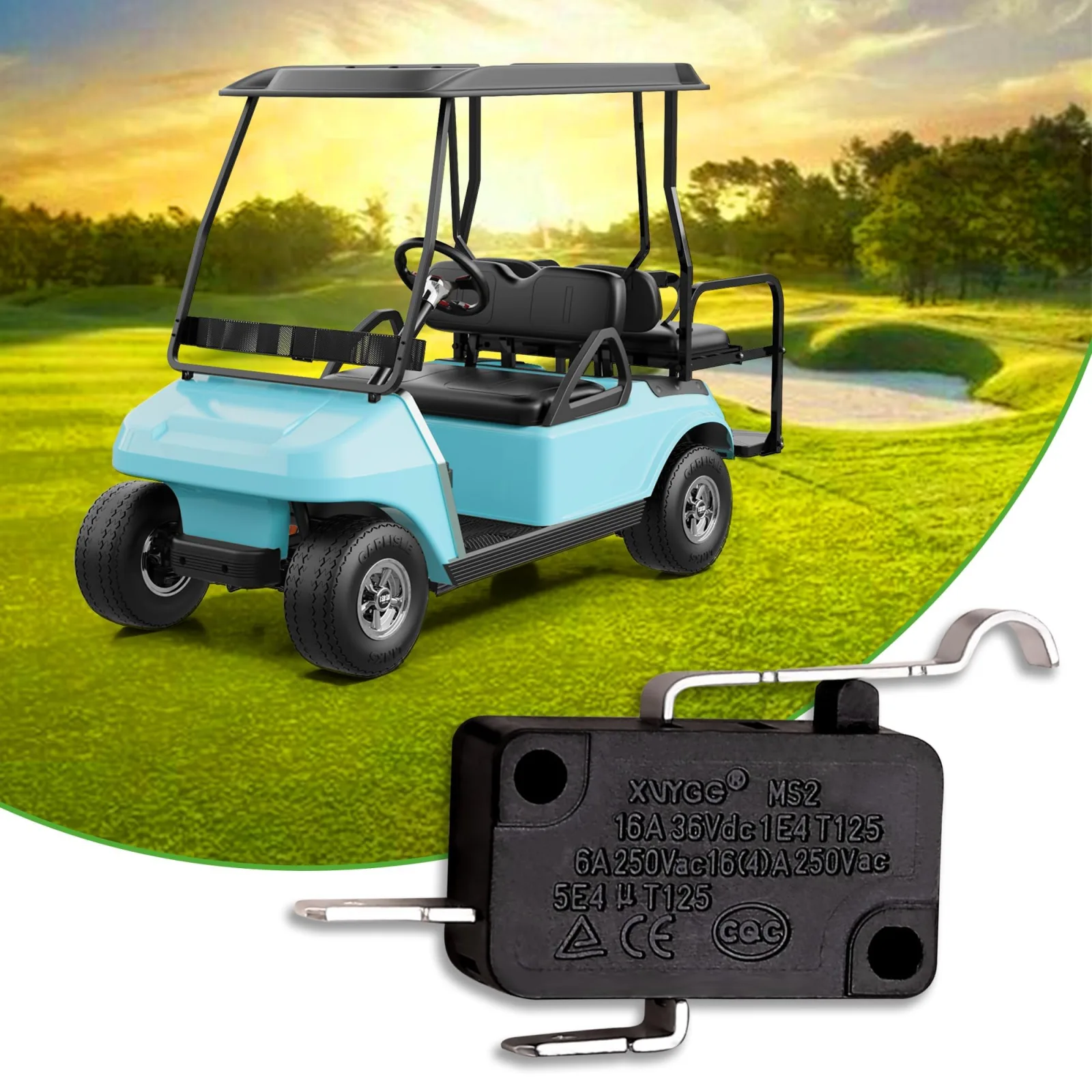 10L0L Micro Switch Kit for Club Car DS, Precedent & Tempo image 4