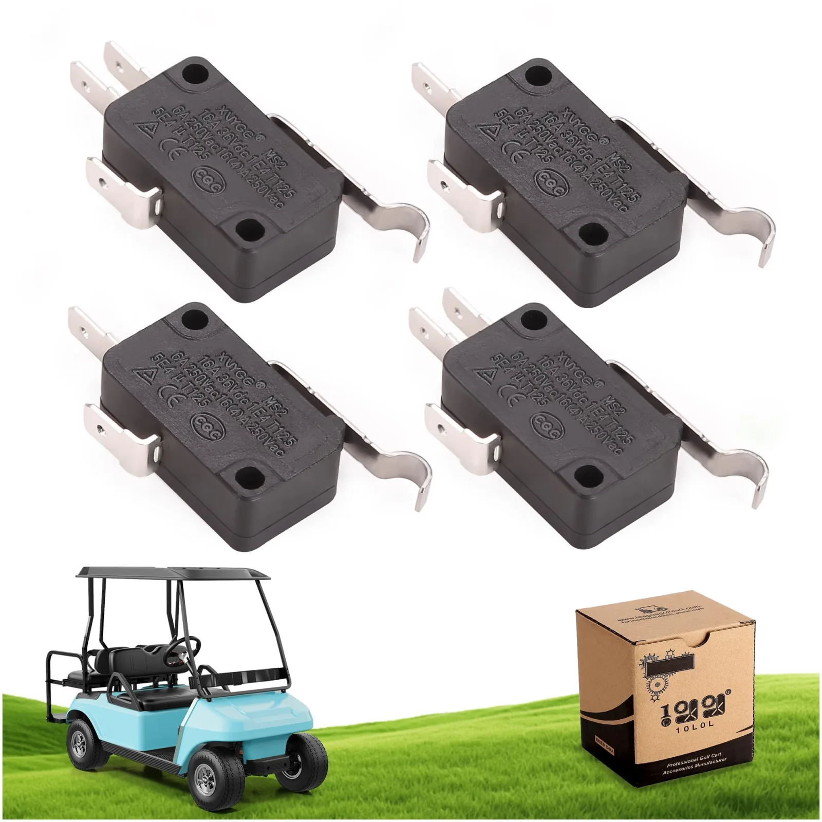 10L0L Micro Switch Kit for Club Car DS, Precedent & Tempo