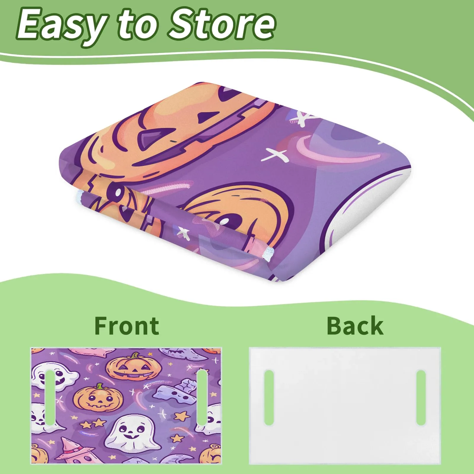 Tiveruda Halloween Ghost Star Golf Cart Seat Cover image 4