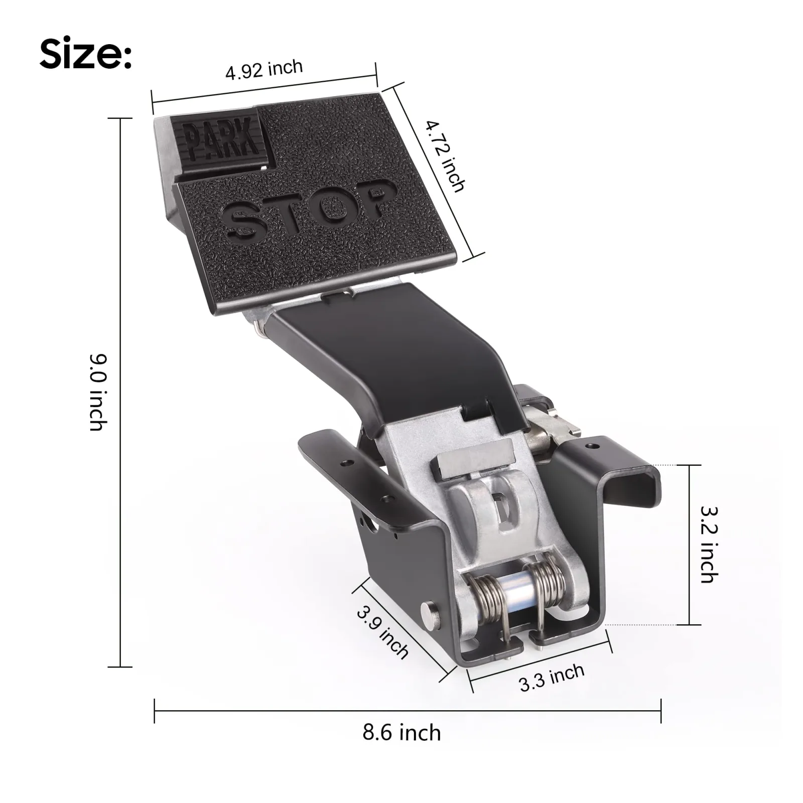 10L0L Brake Pedal Assembly for Club Car Precedent image 3