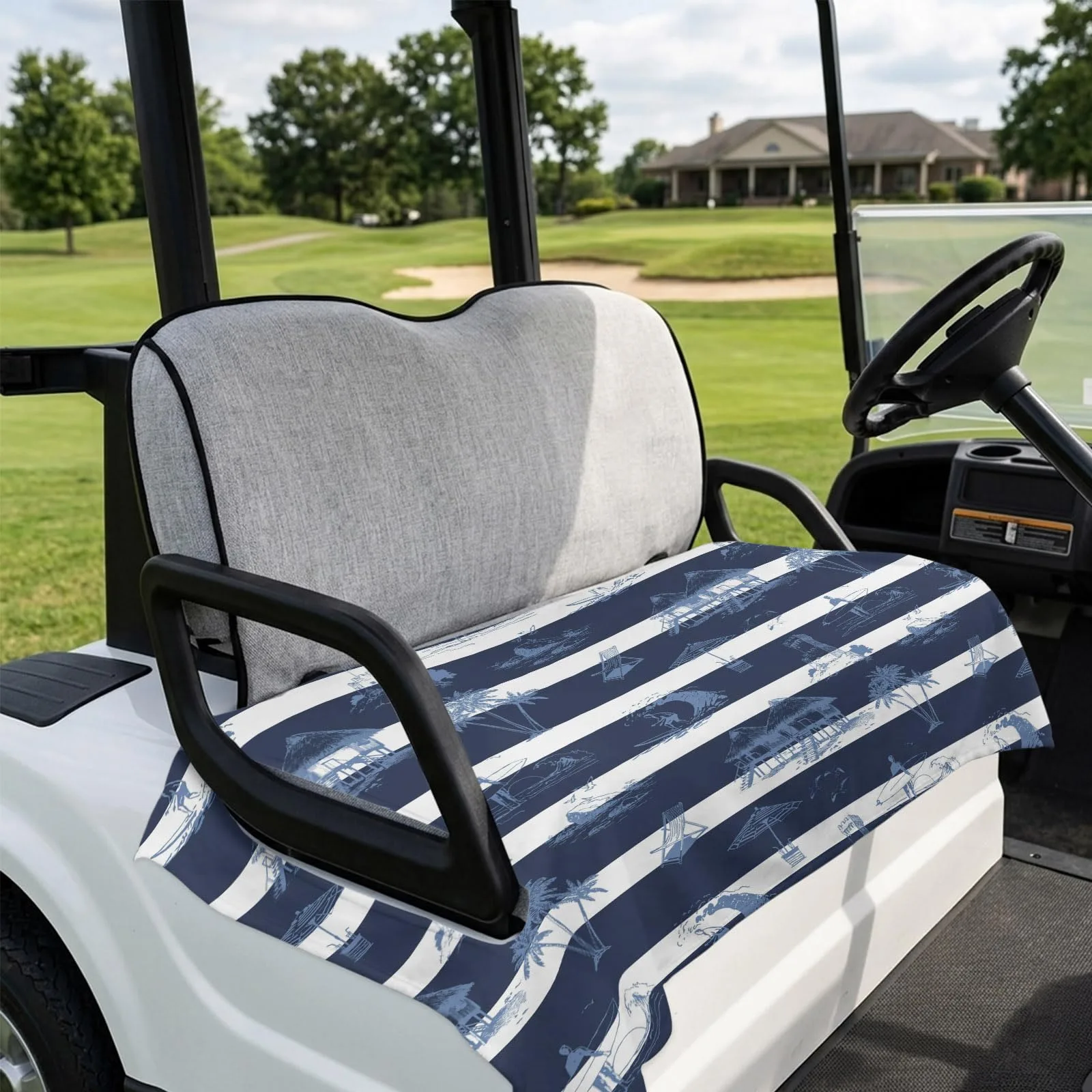 DecorLovee 51 x 31-Inch Golf Cart Seat Cover image 4