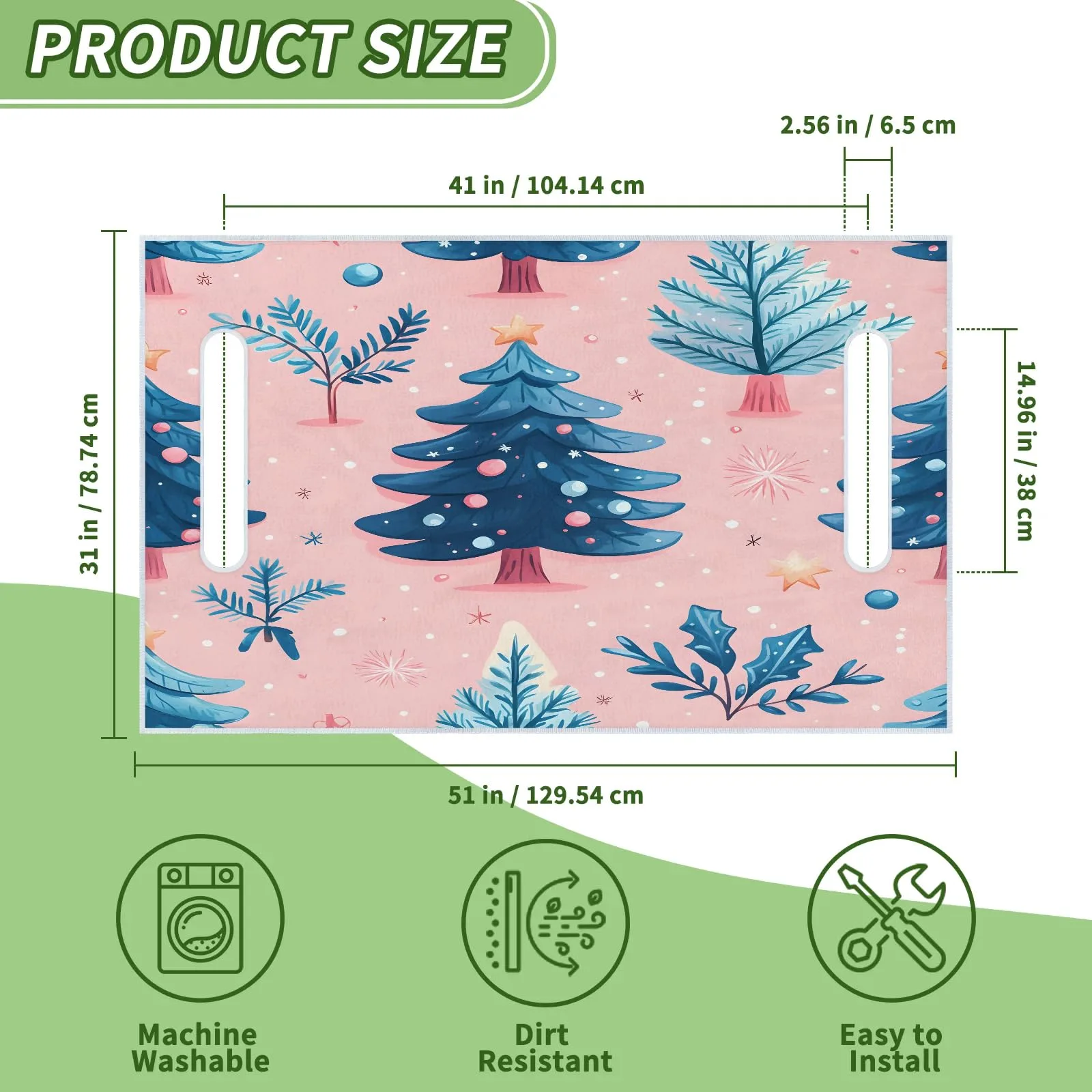 Tiveruda Golf Cart Seat Cover for Double Seats image 2