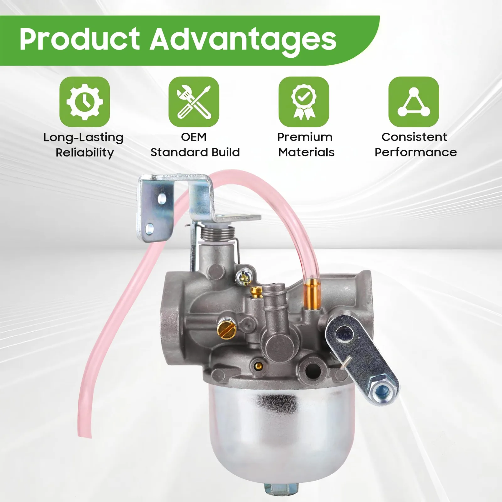 10L0L Carburetor Kit for E-Z-GO Marathon 2-Stroke Gas image 3