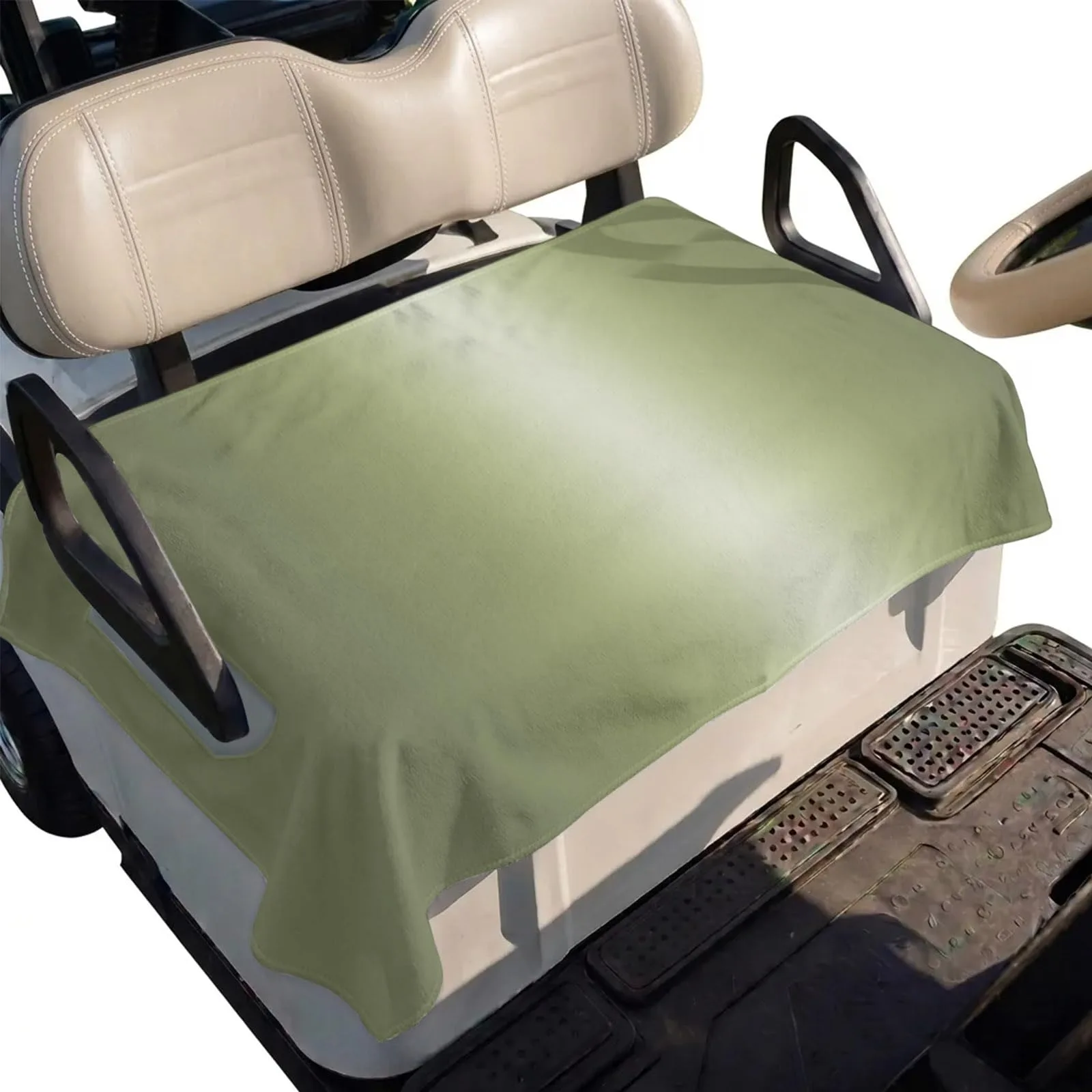 DecorLovee Sage Green Ombre Golf Cart Seat Cover