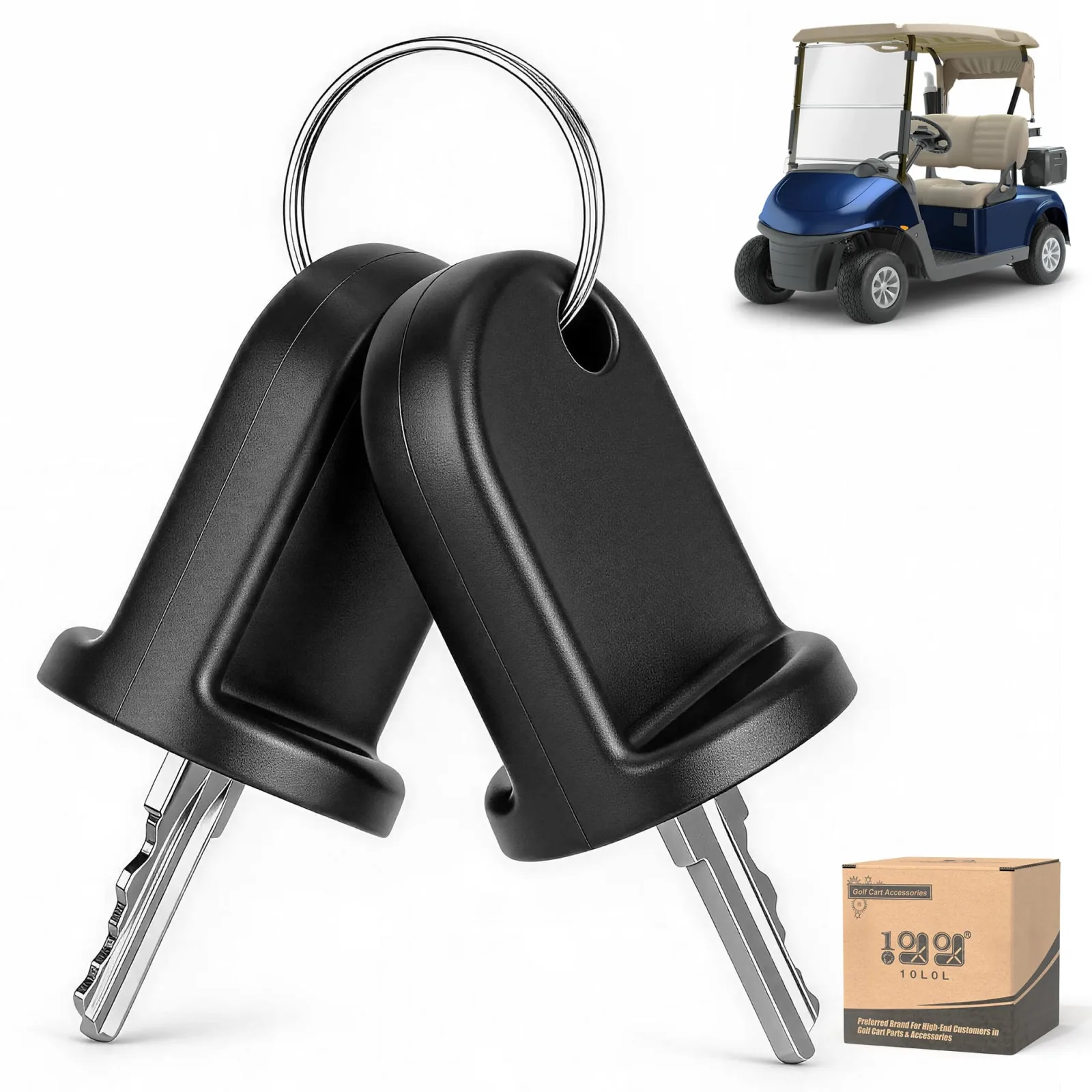 10L0L Ignition Keys for E-Z-GO RXV 2008+
