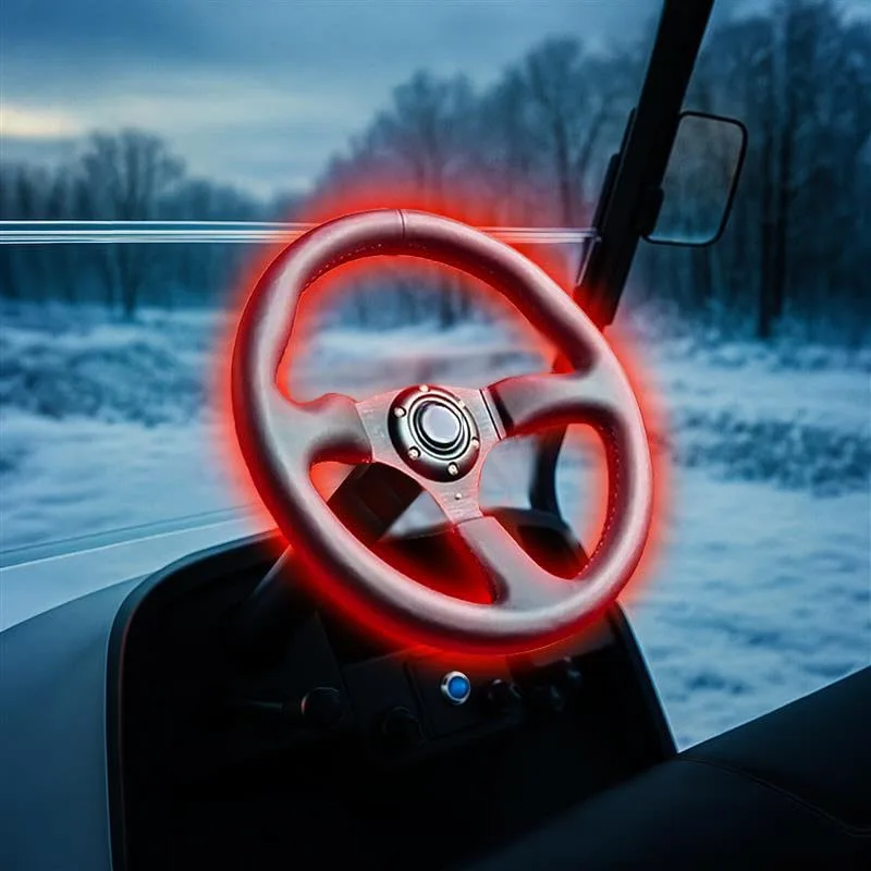 RENO Heated Steering Wheel for Denago Golf Carts image 3