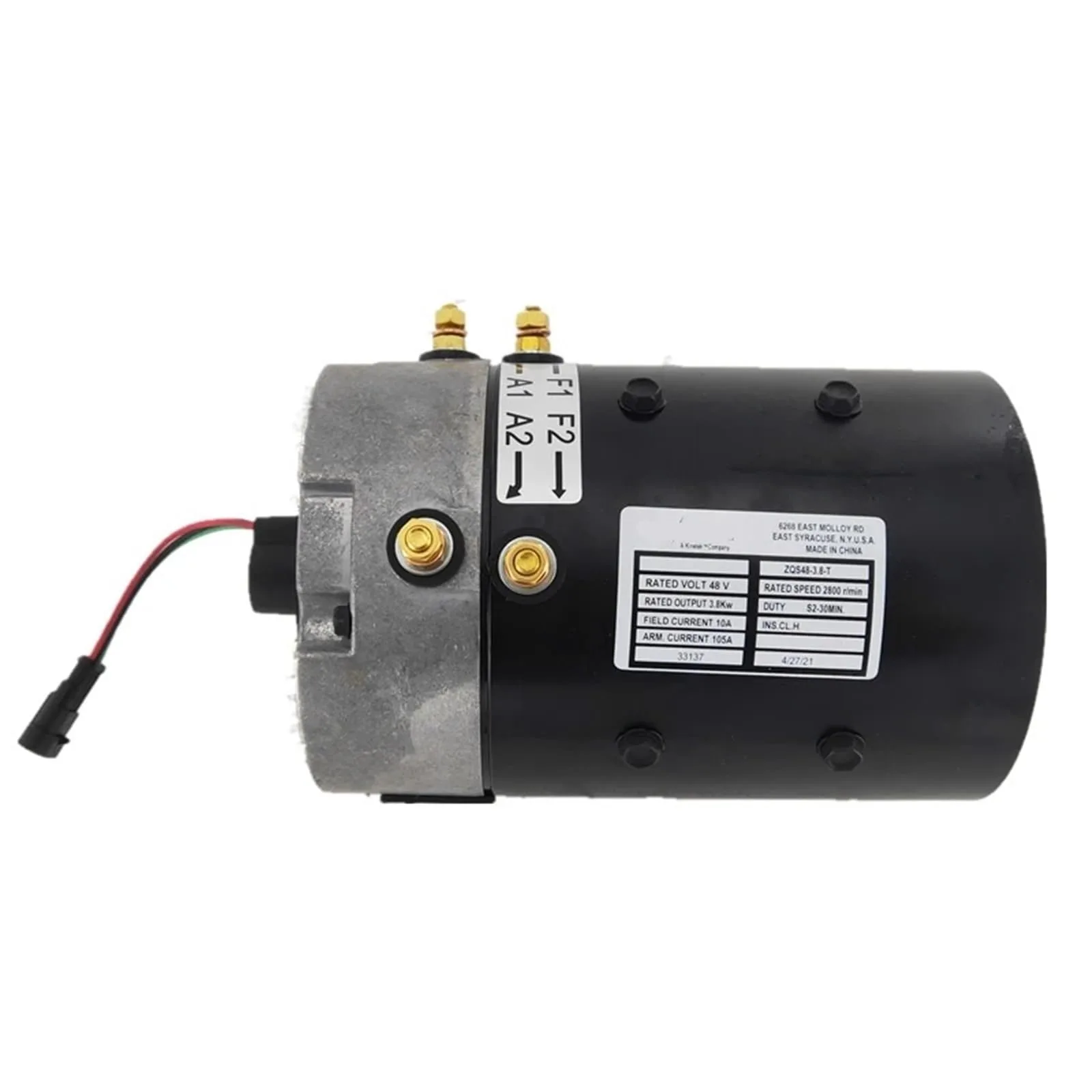 MXRNMRORQ 48V 3.8kW Electric Golf Cart Drive Motor