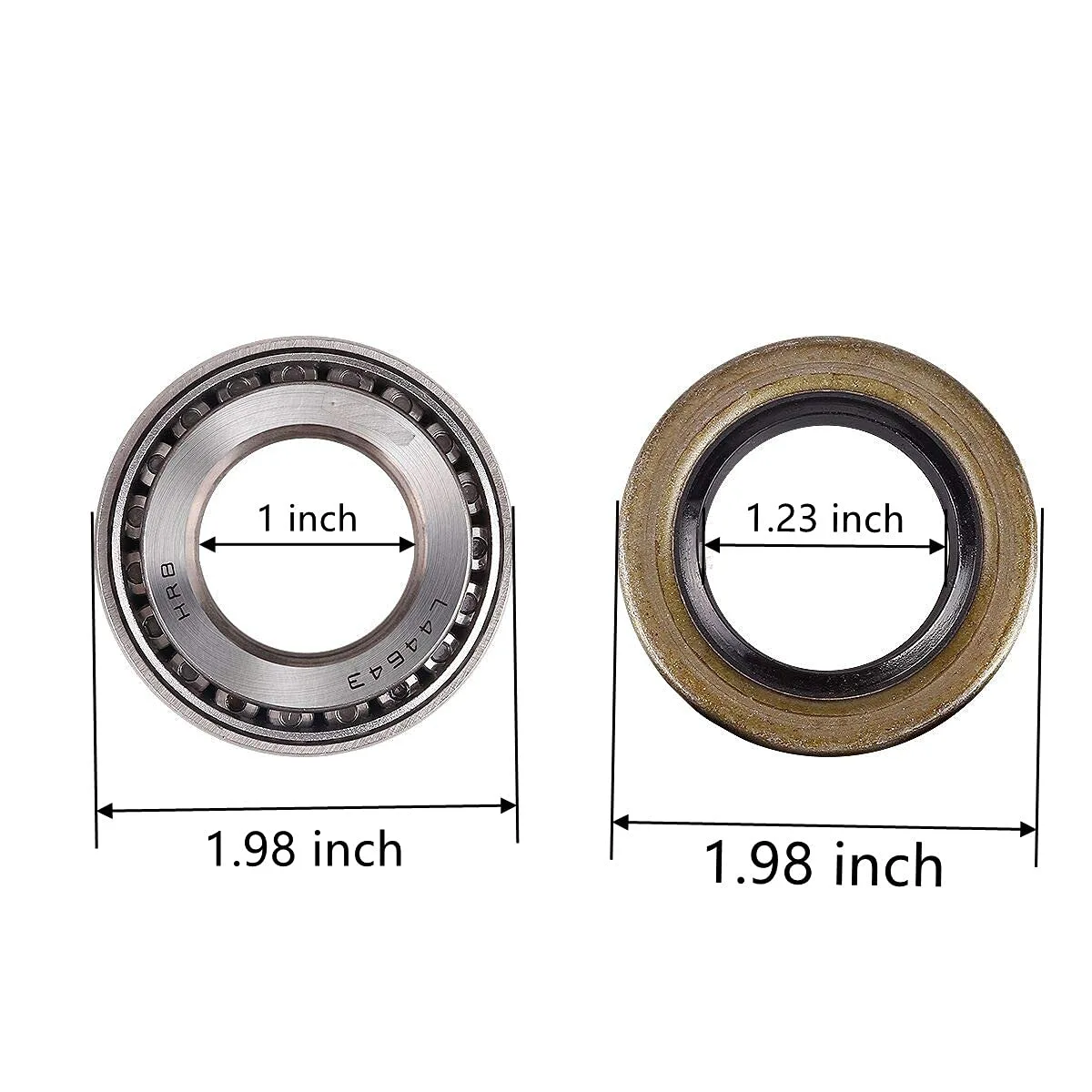 Dr.Acces E-Z-G-O Front Wheel Hub Bearing & Seal Kit image 4