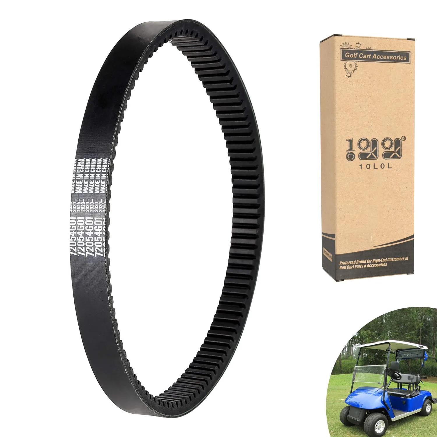 10L0L Clutch Drive Belt for E-Z-GO TXT and Medalist