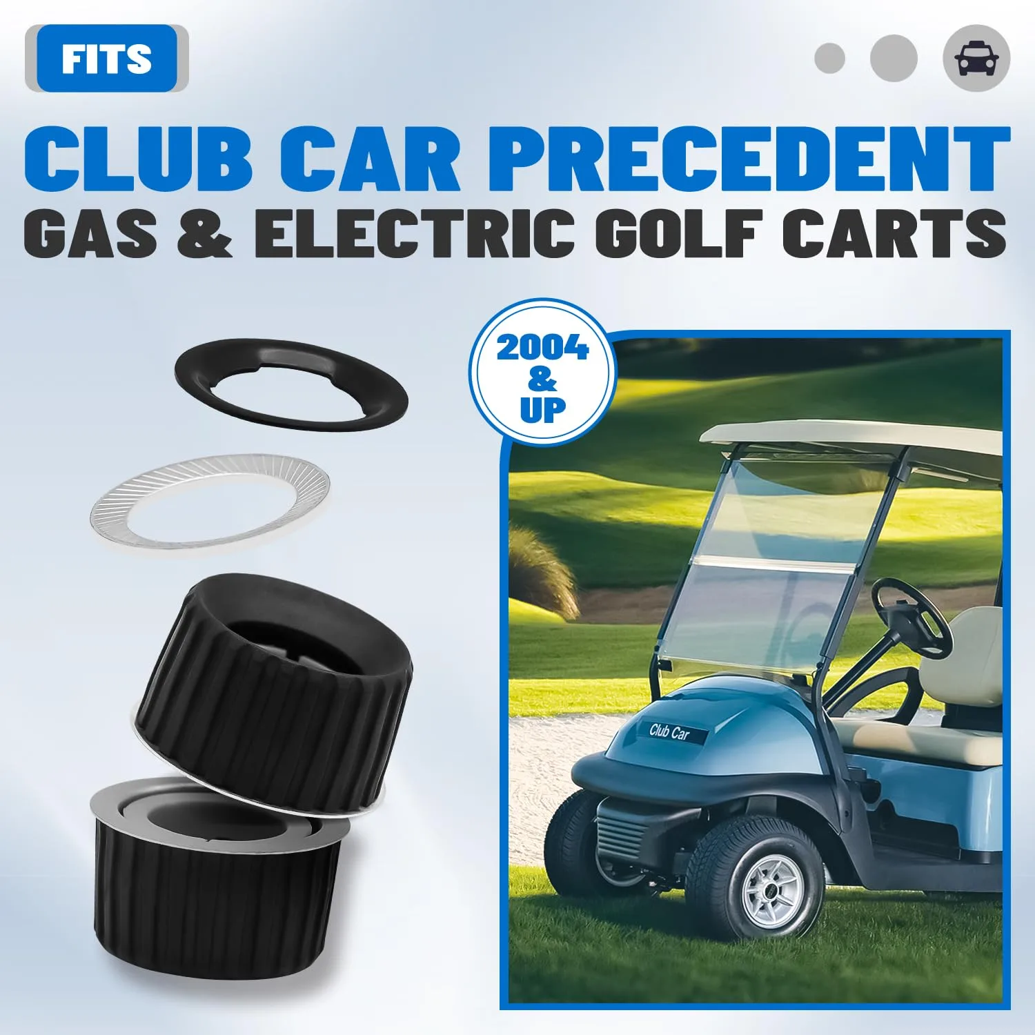 CartClan Steering Column Rebuild Kit CT-0047 for Club Car Tempo, Onward & 2004+ Precedent image 2
