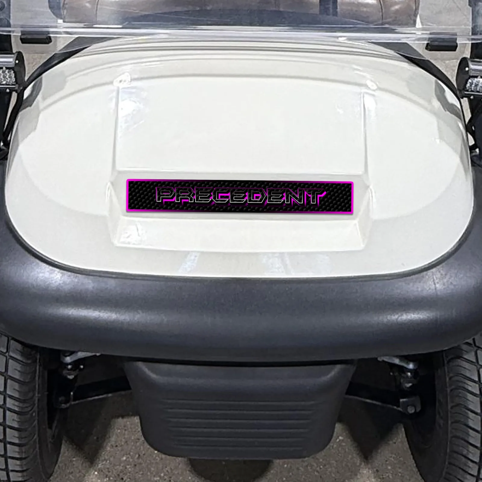 Gimme Golf USA Club Car Precedent Name Plate Emblem image 3